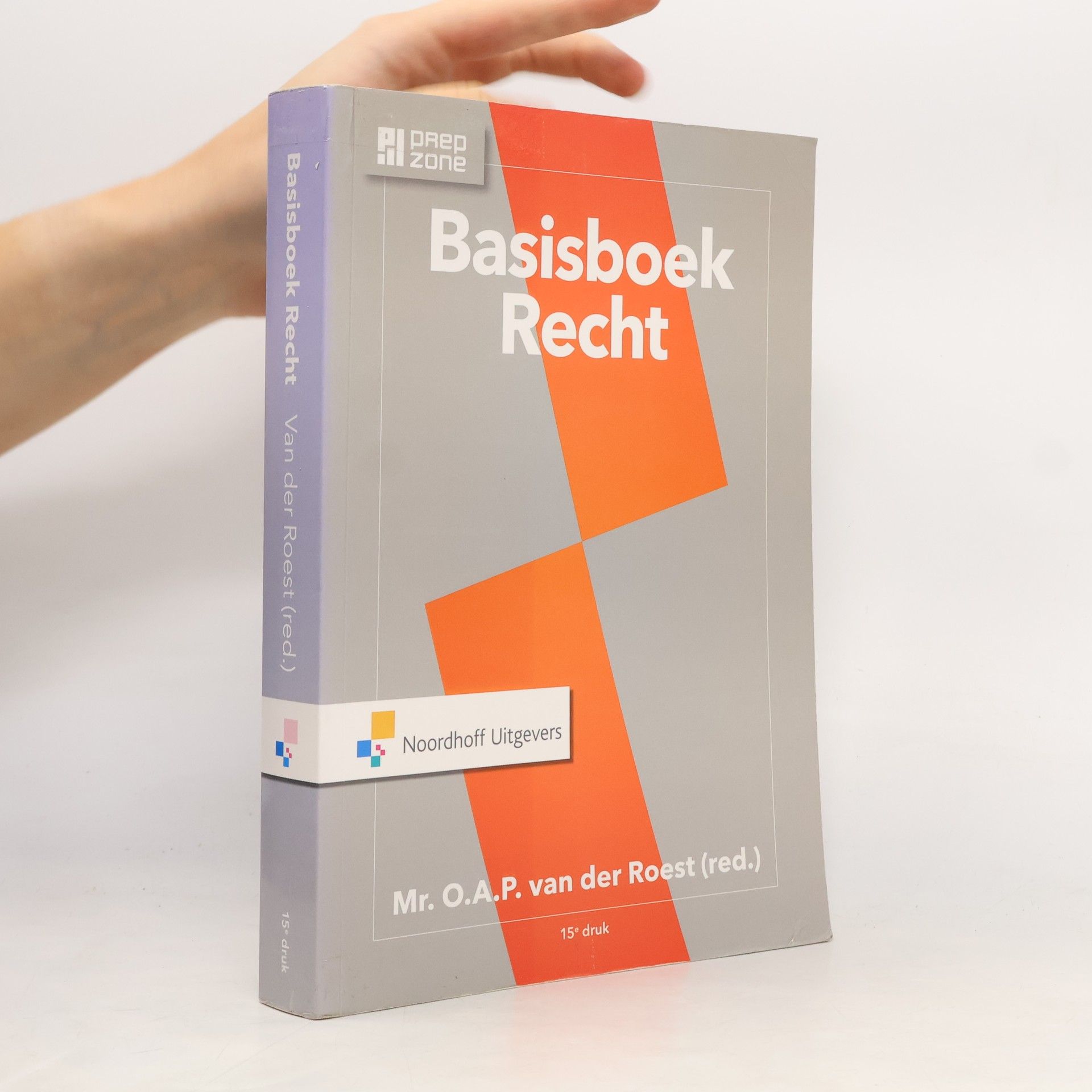 O.A.P. van der Roest Basisboek Recht - 15e druk