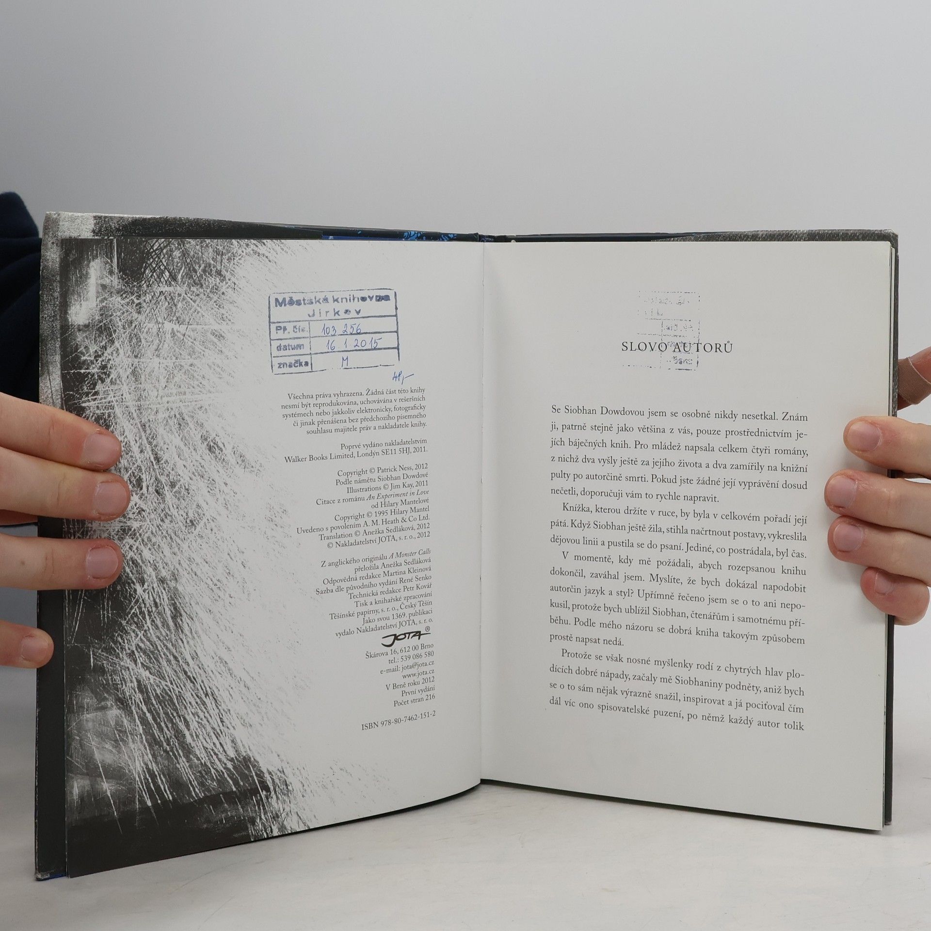 Patrick Ness Volání netvora