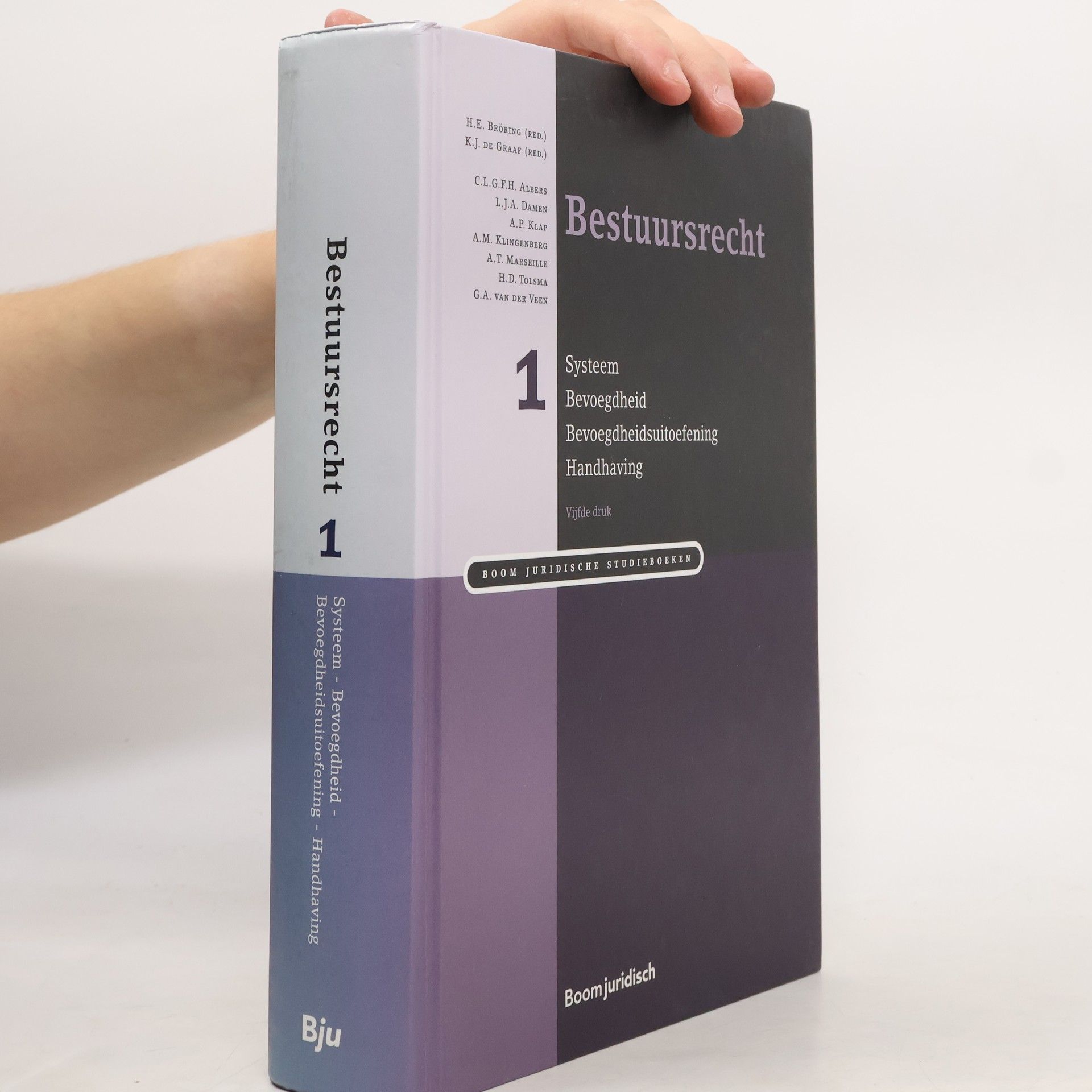 G.A. van der Veen Boom Juridische Studieboeken - 1: Bestuursrecht