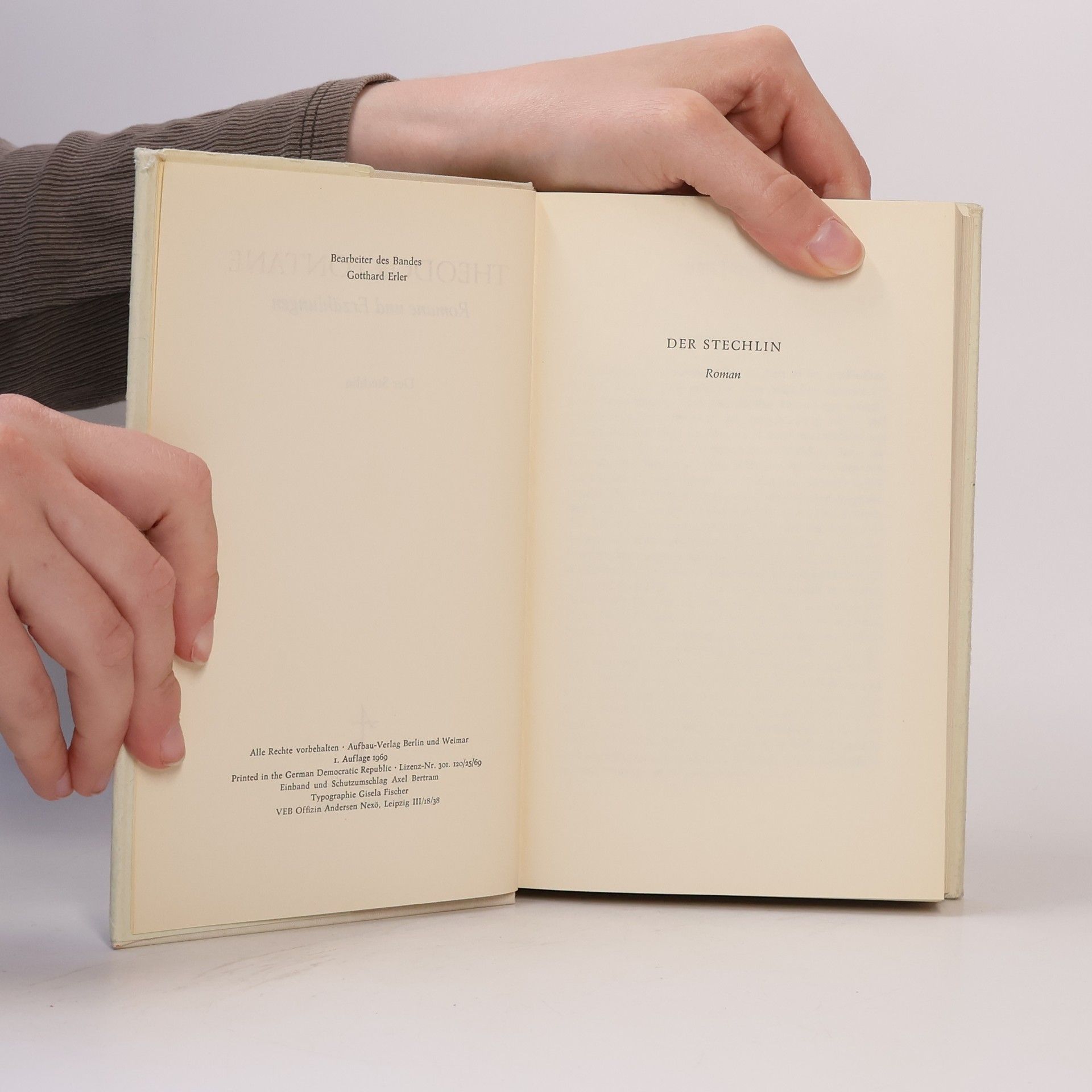 Theodor Fontane Romane und Erzählungen. Der Stechlin