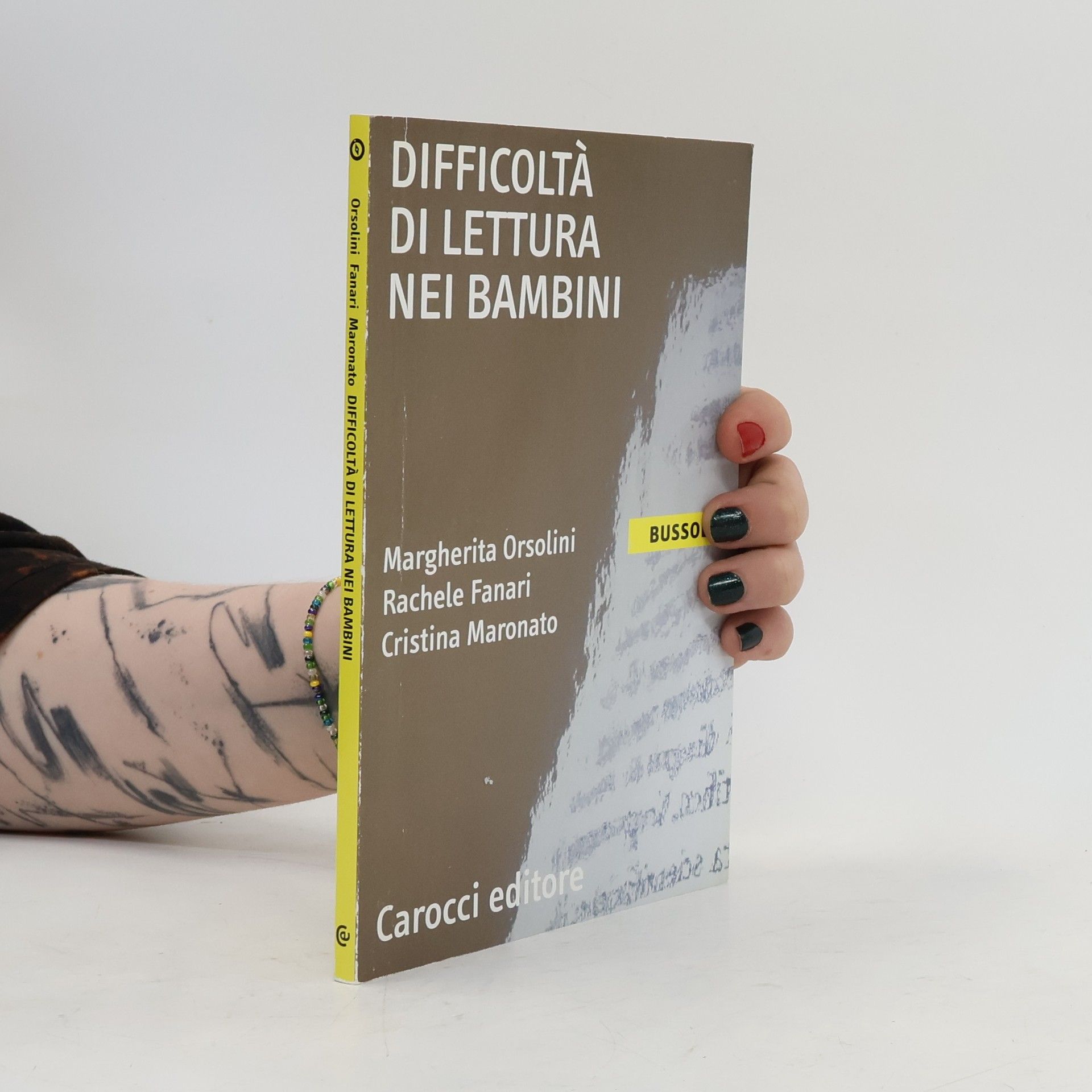 Margherita Orsolini Difficoltà di lettura nei bambini