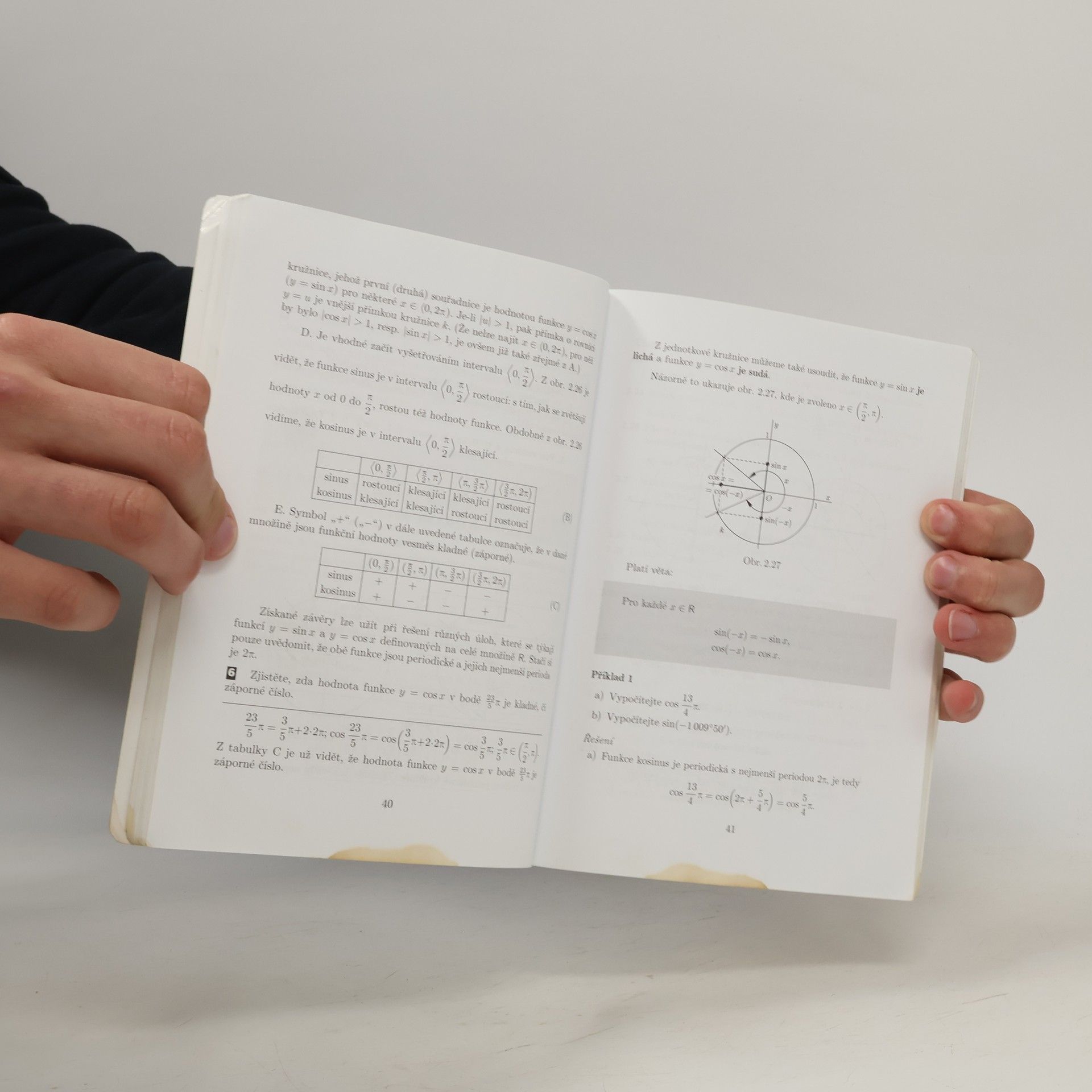 Oldřich Odvárko Matematika pro gymnázia. Goniometrie