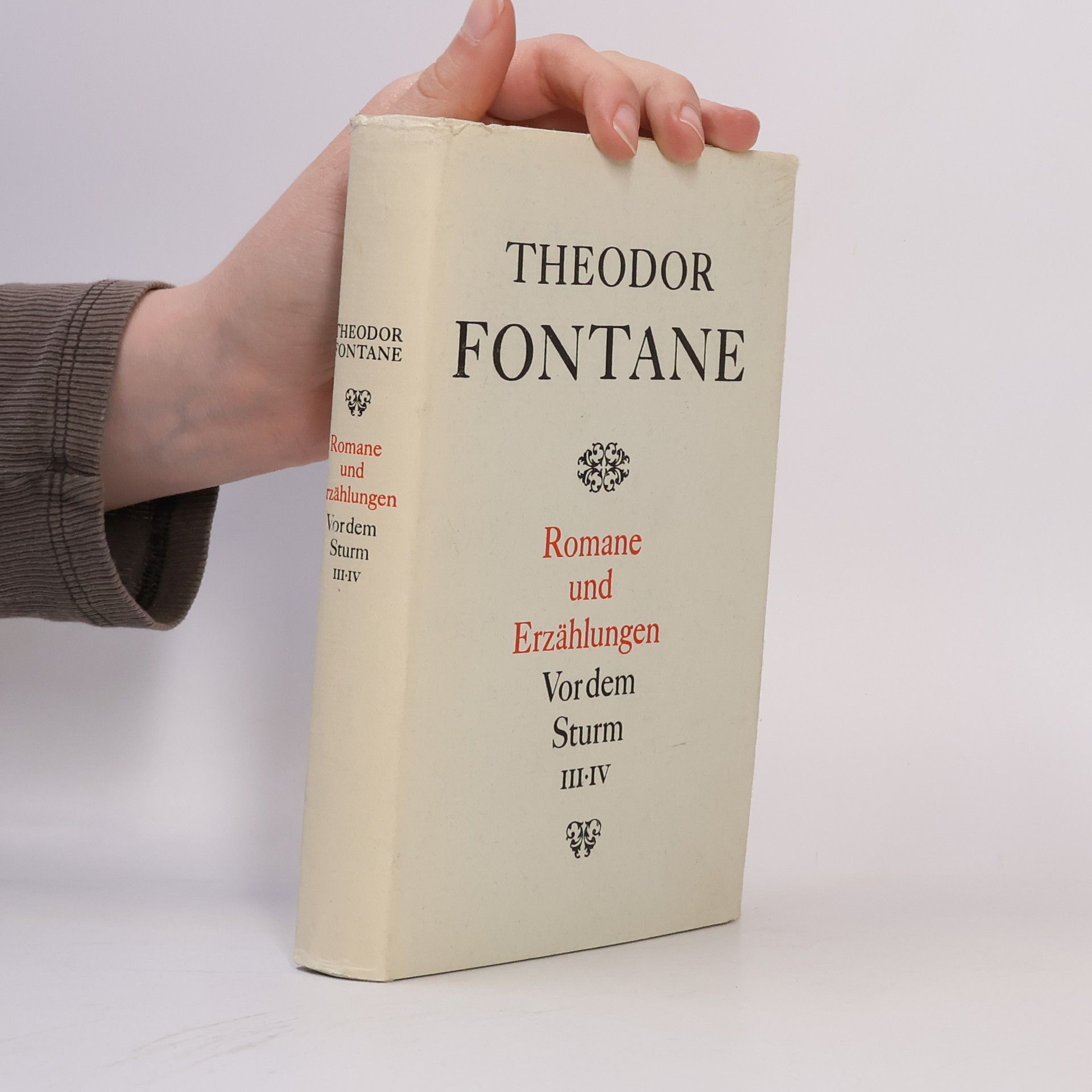 Theodor Fontane Romane und Erzählungen - Vor dem Sturm III-IV