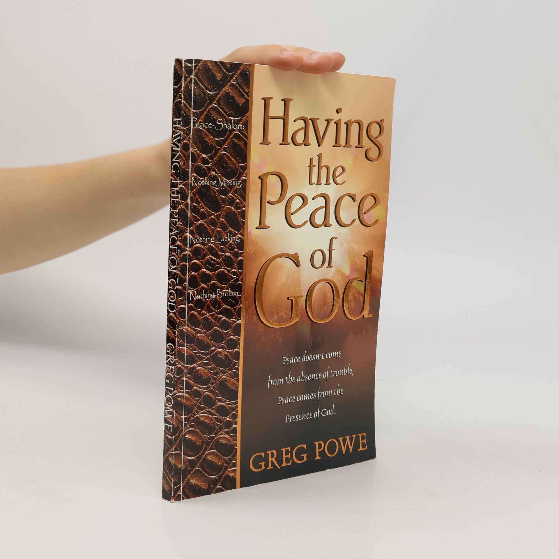 E. C. Tubb Having the Peace of God