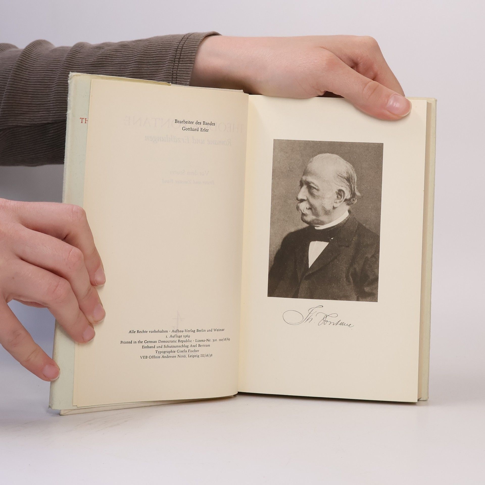 Theodor Fontane Romane und Erzählungen. Vor dem Sturm I-II