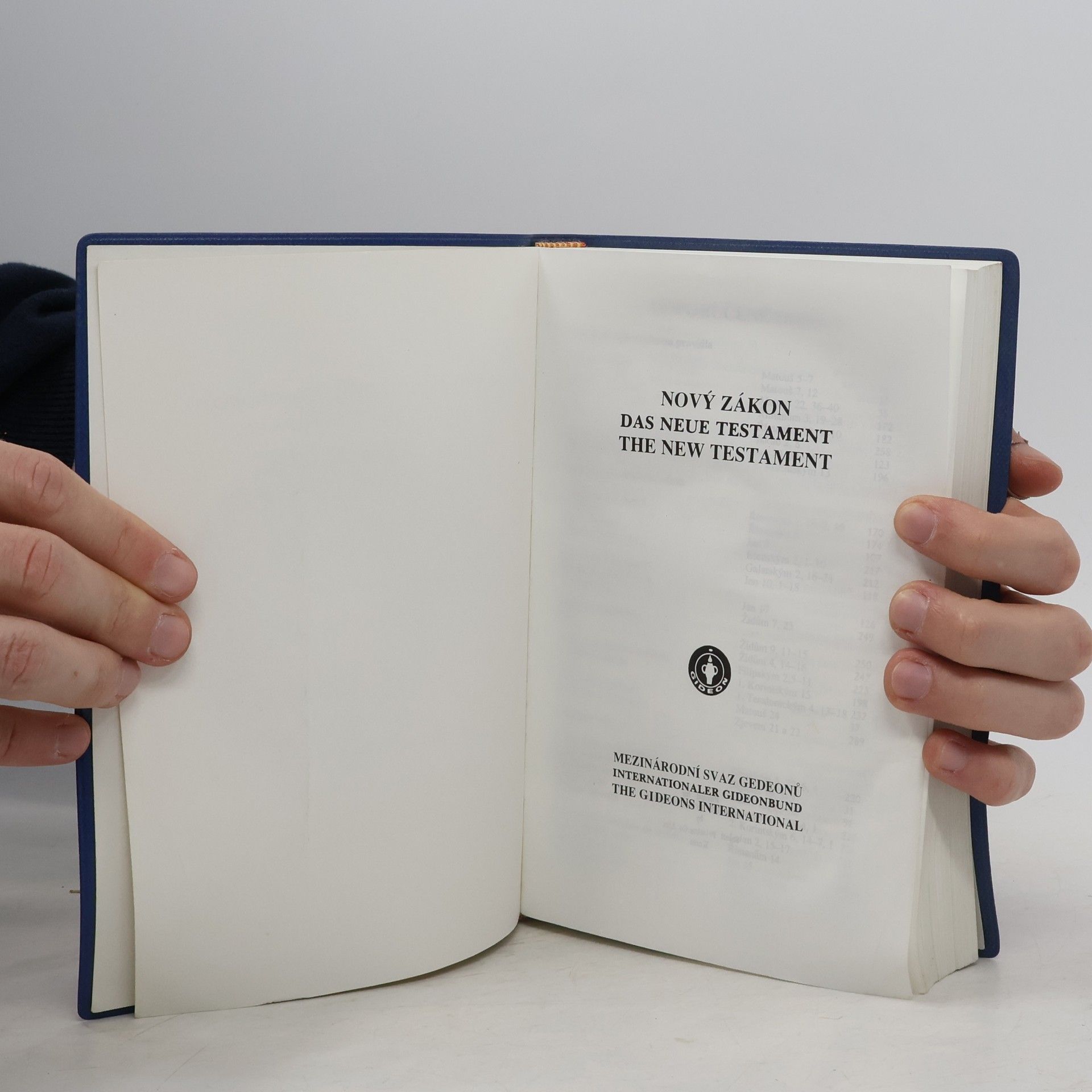 Autores varios Nový zákon. Das neue testament. The New Testament