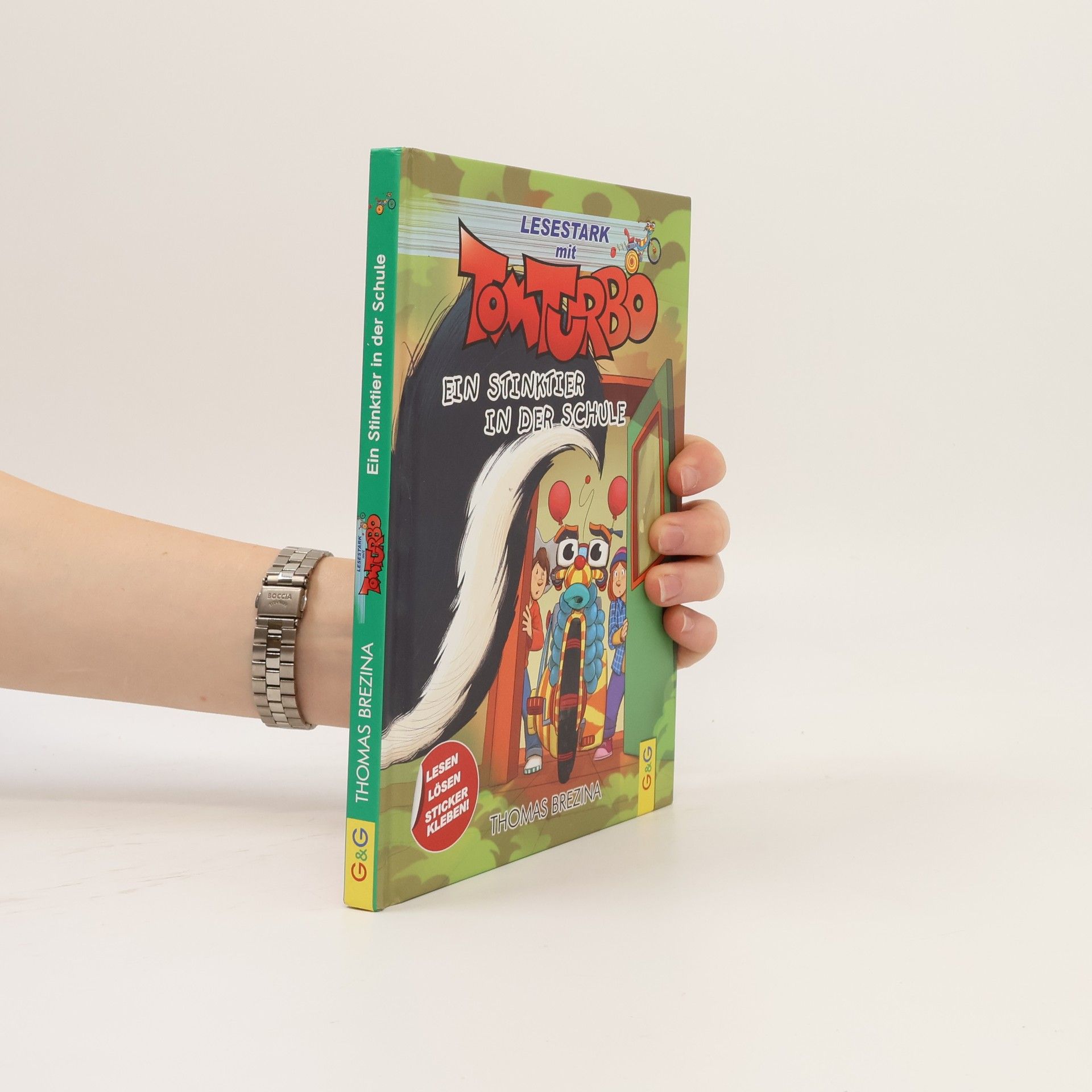 Thomas Brezina Tom Turbo - Lesestark - Ein Stinktier in der Schule