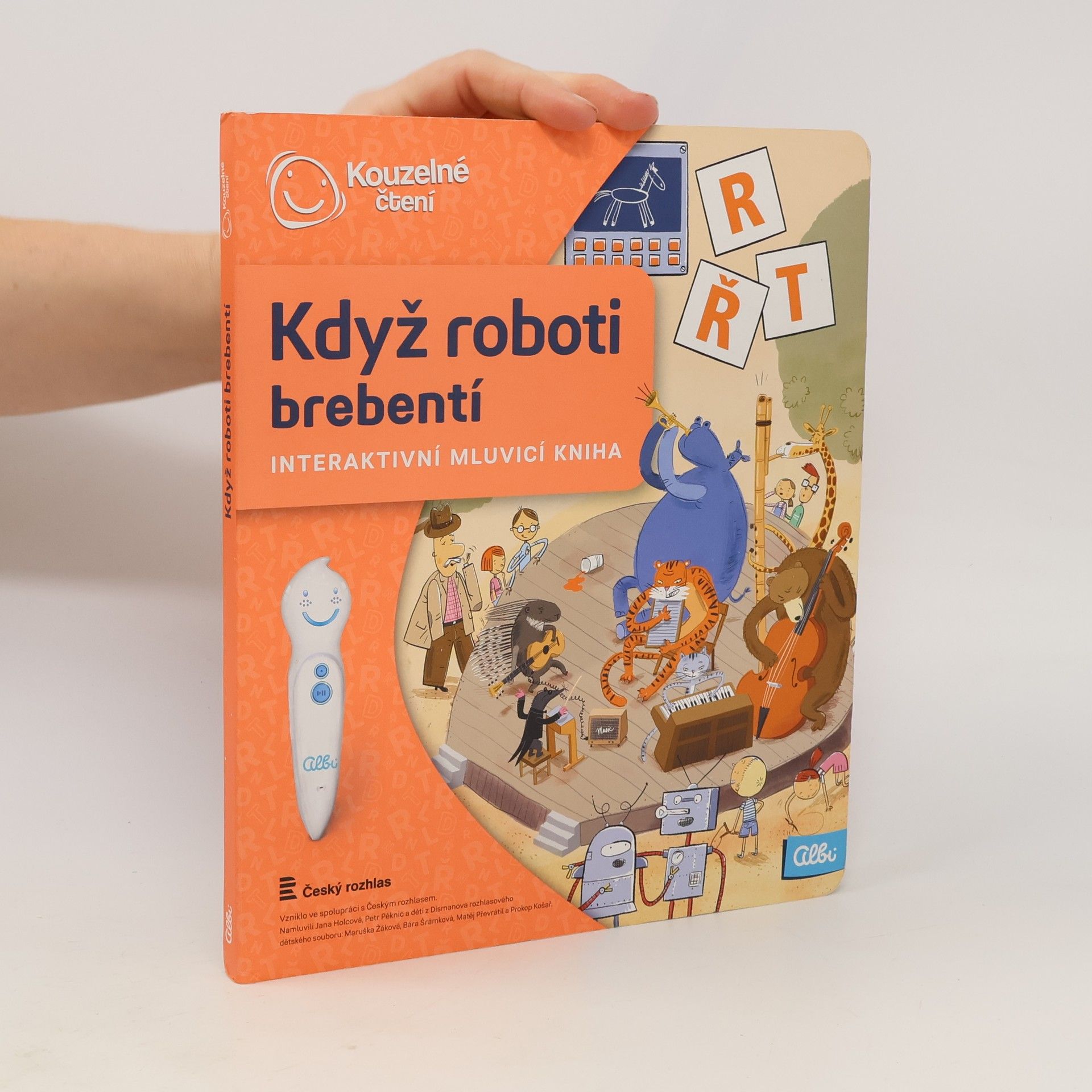 Když roboti brebentí. Interaktivní mluvicí kniha
