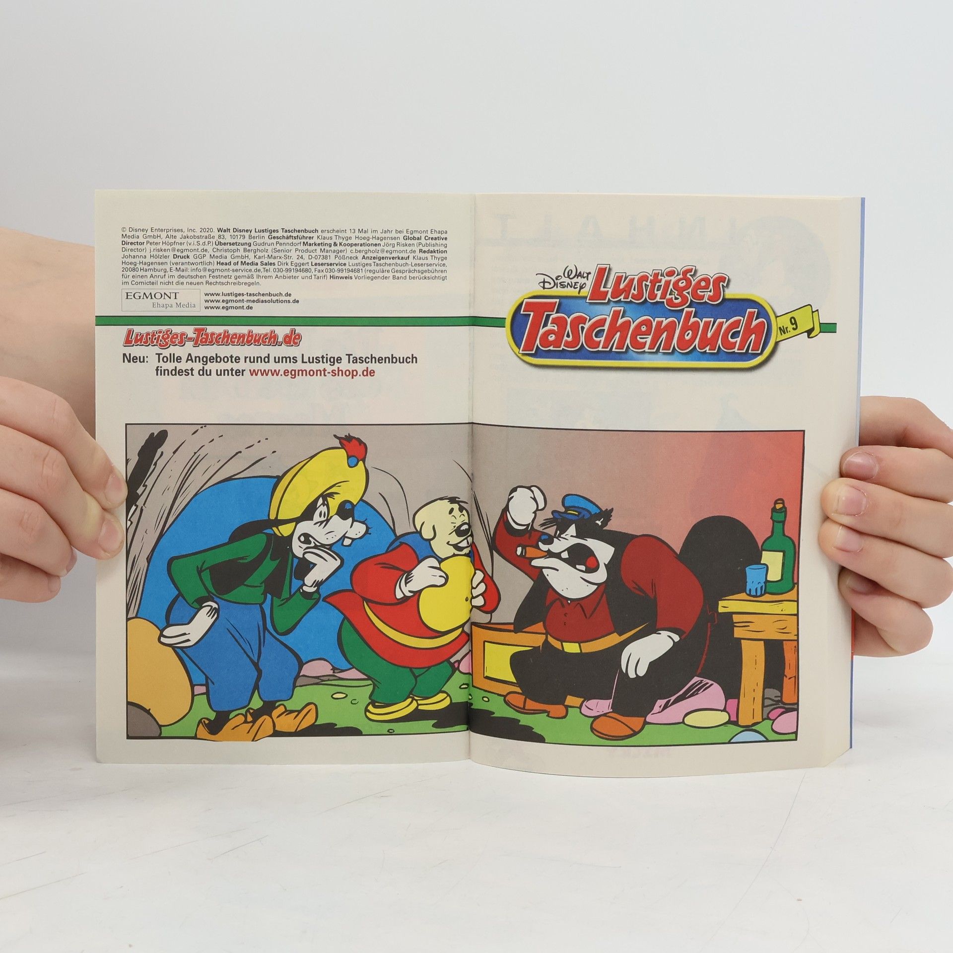 Walt Disney Lustiges Taschenbuch 9. Die Piraten des Gelben Meeres