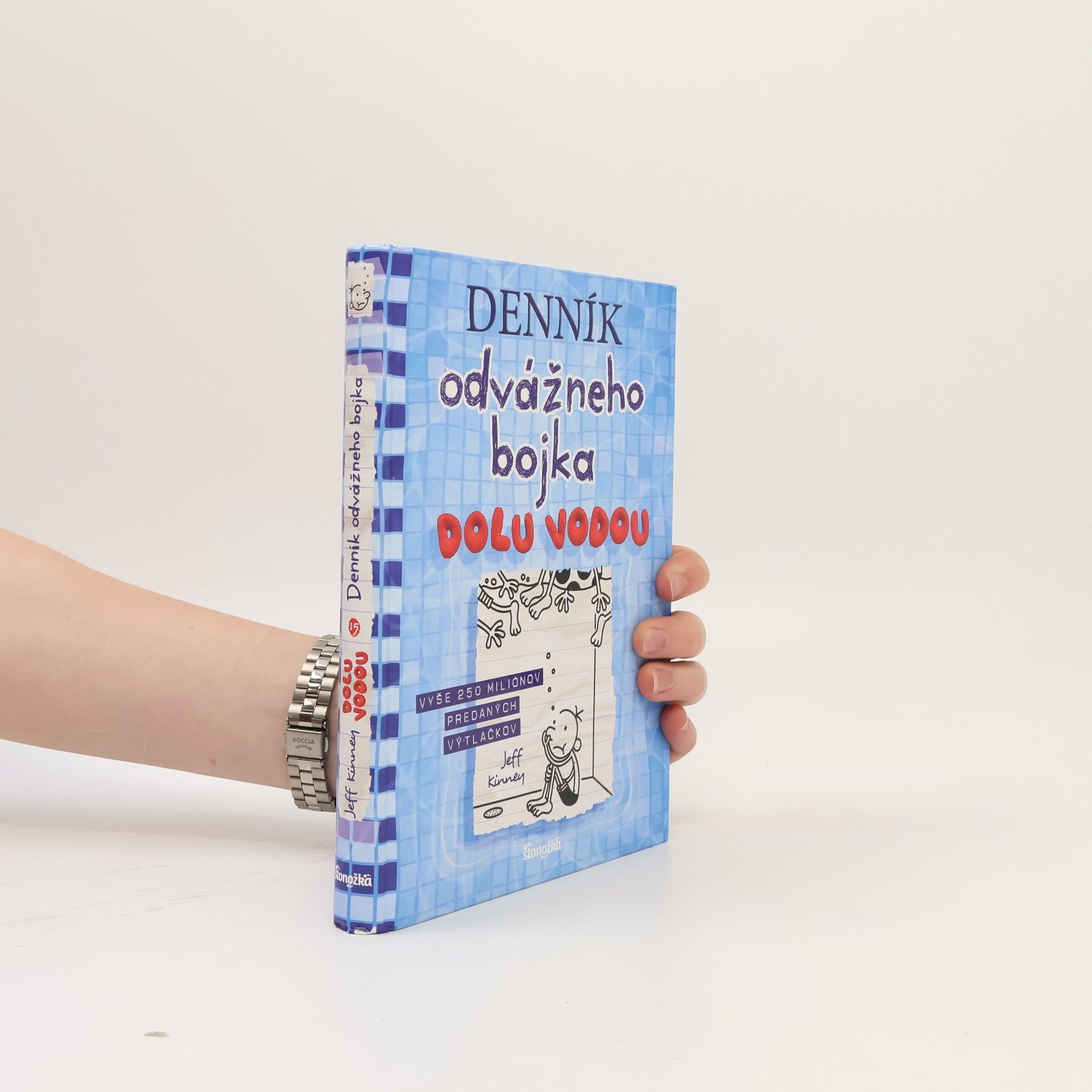 Jeff Kinney Denník odvážného bojka Dolu vodou