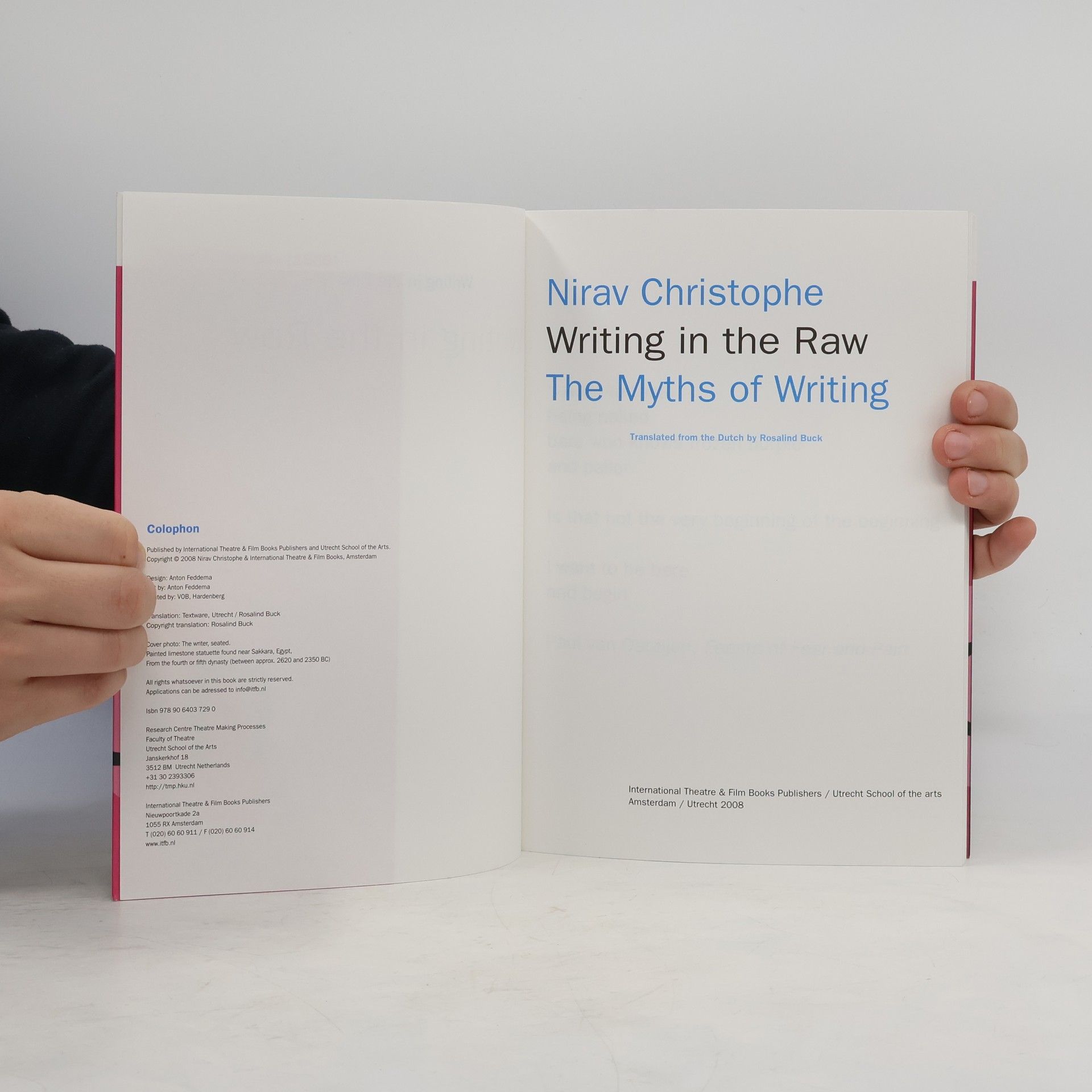 Nirav Christophe Writing in the Raw
