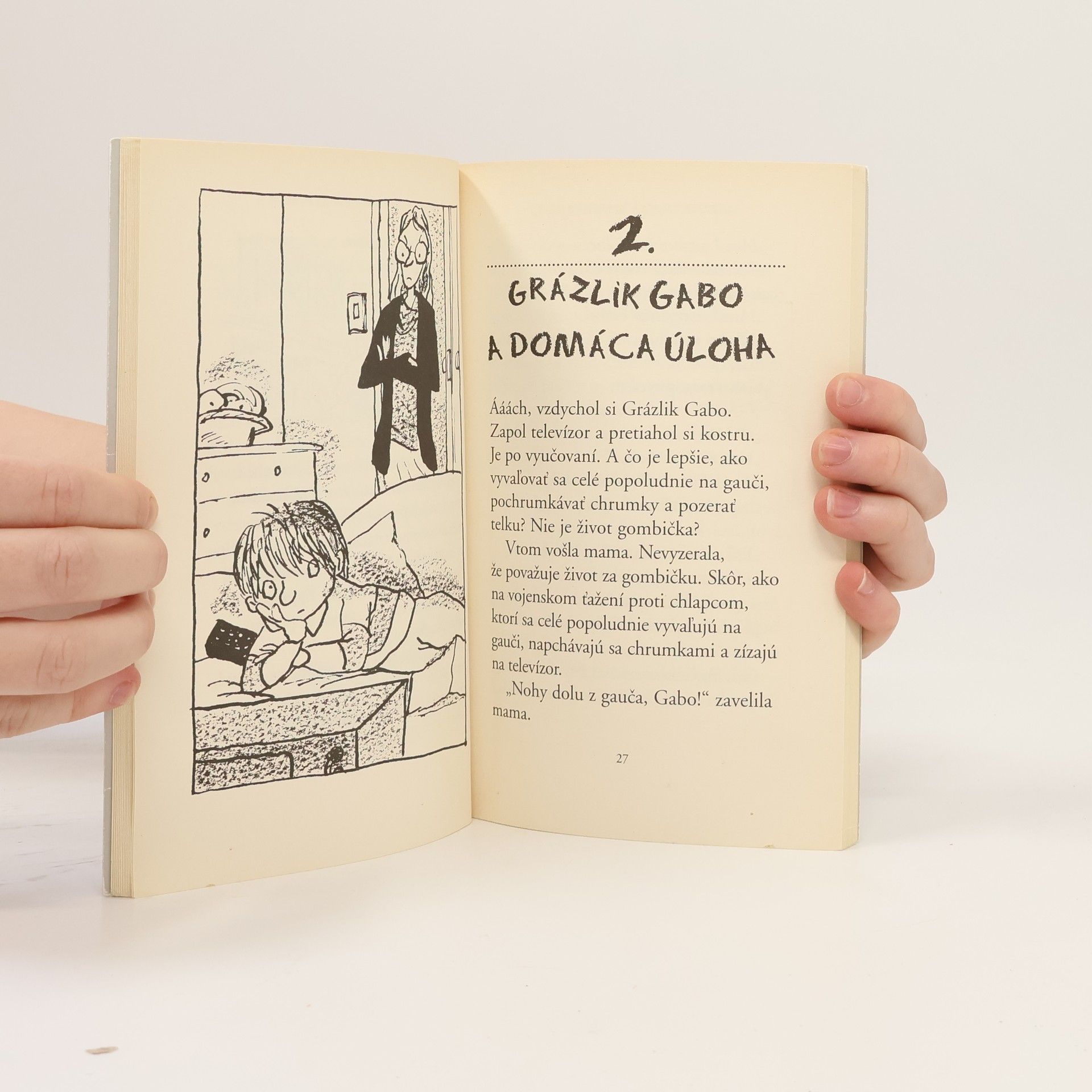 Francesca Simon Grázlik Gabo a kliatba múmie
