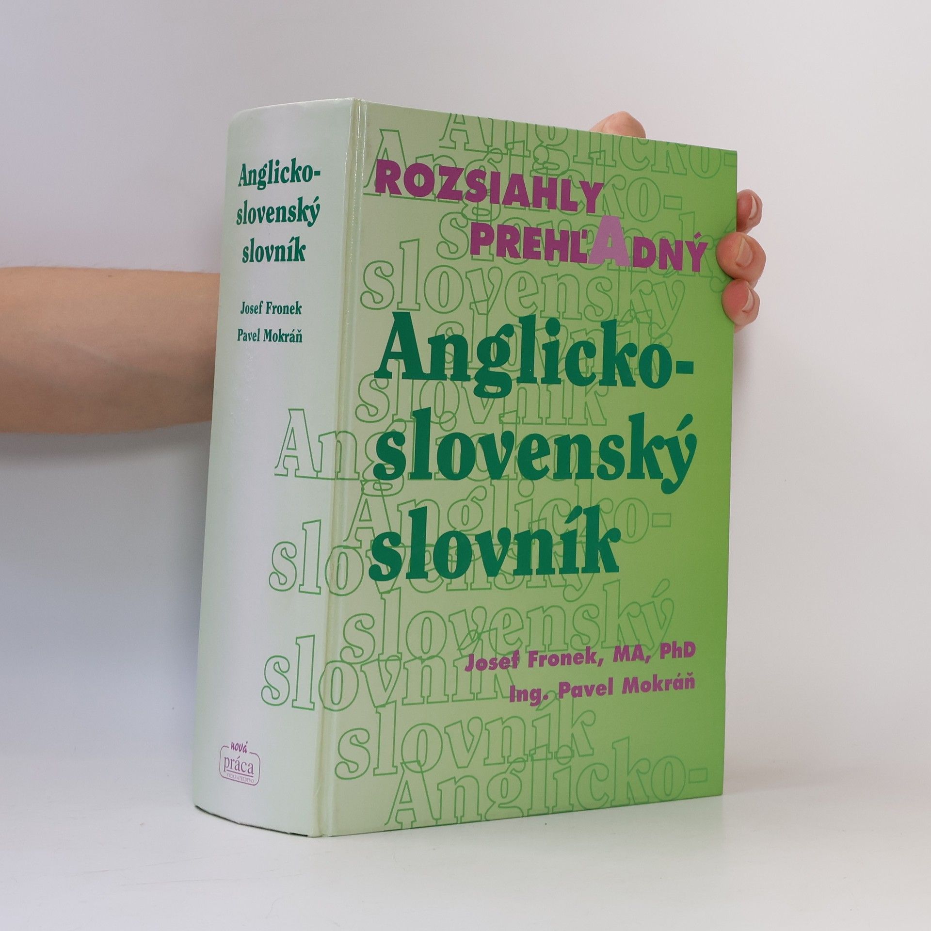 Pavel Mokráň Rozsiahly prehľadný Anglicko - slovenský slovník