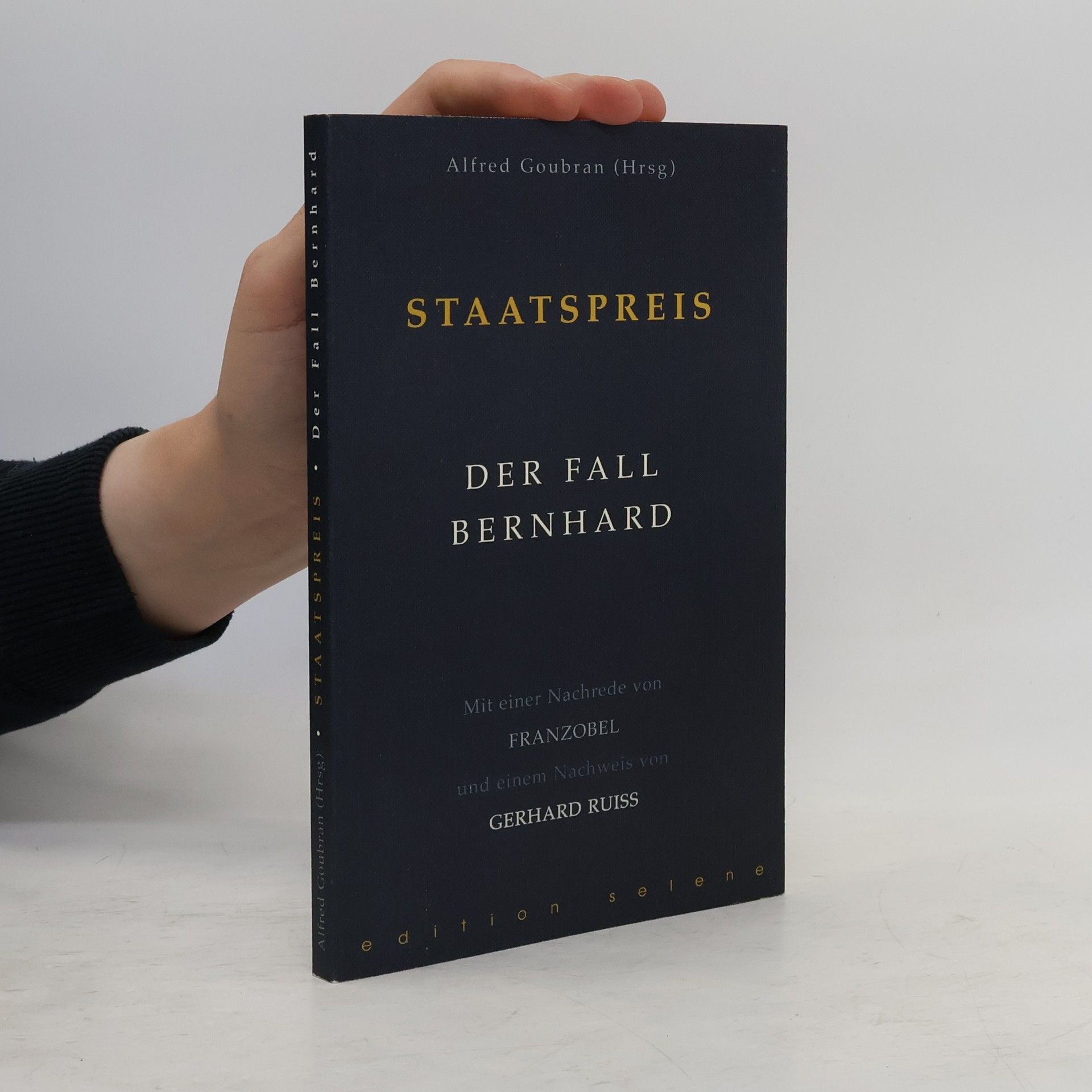 Staatspreis - Der Fall Bernhard