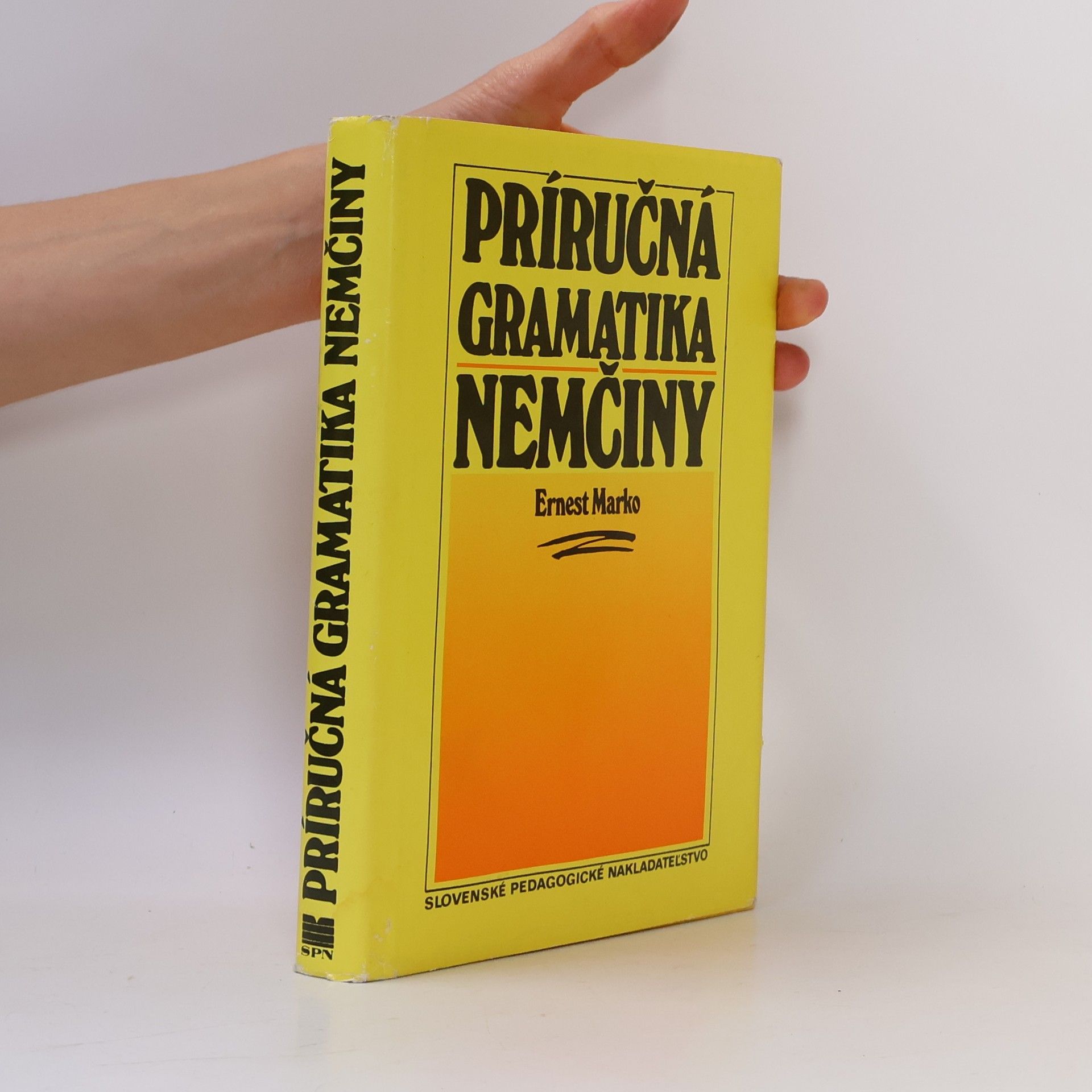 Ernest Marko Príručná gramatika nemčiny