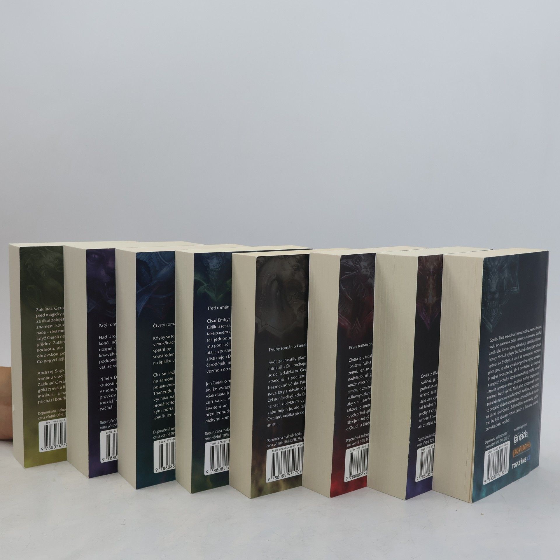 Andrzej Sapkowski Zaklínač 1-8