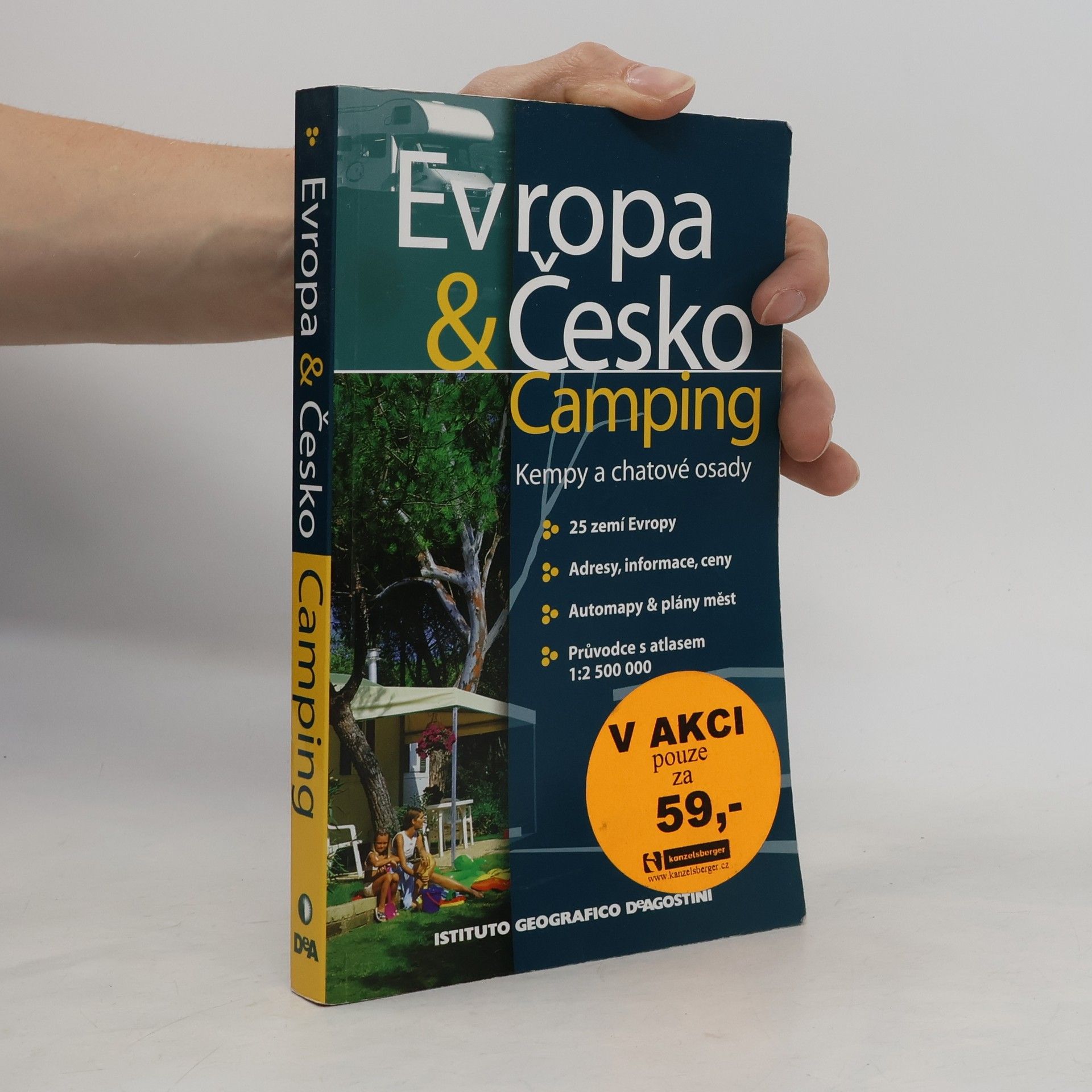 Autores varios Evropa & Česko camping: Kempy a chatové osady