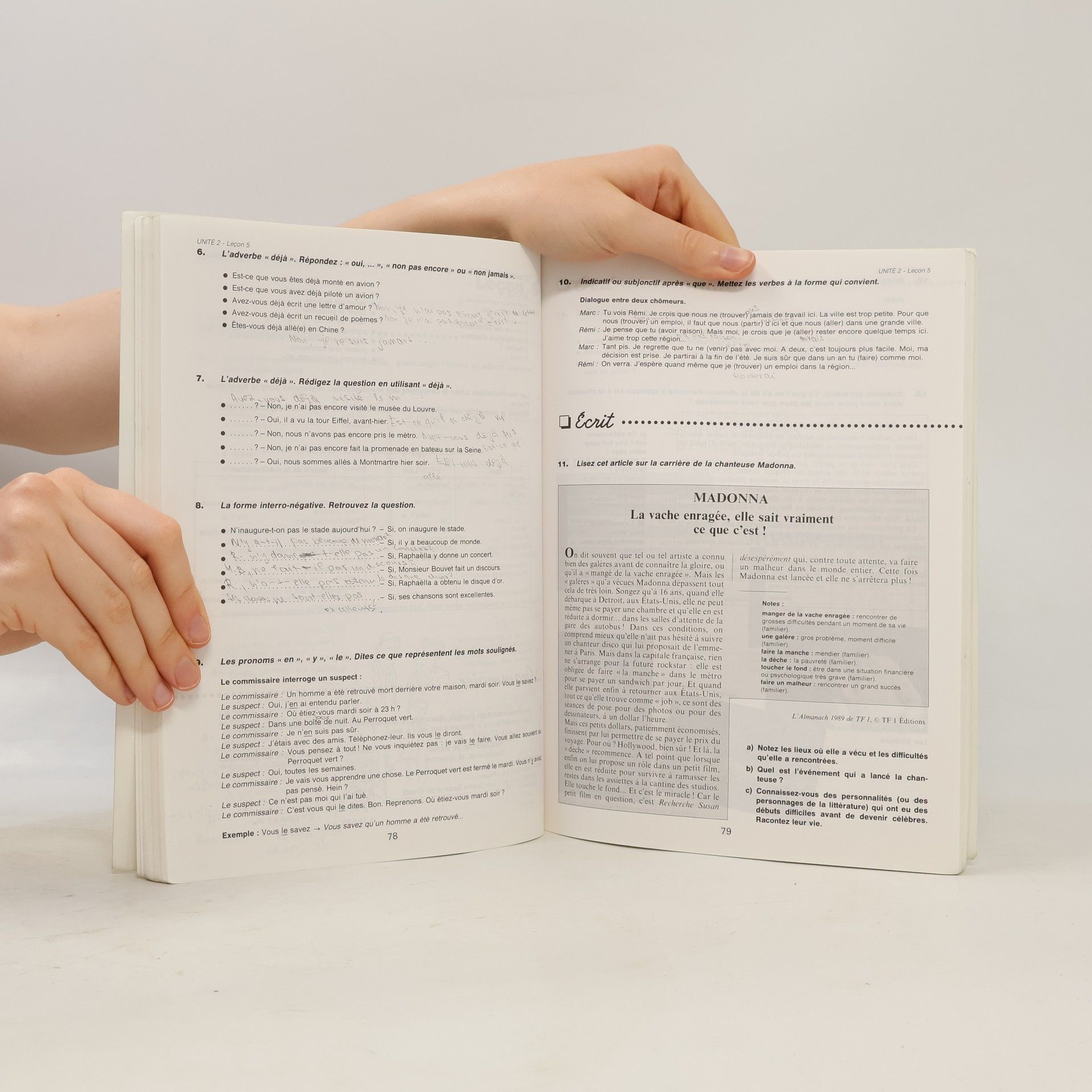 Chantal Plum Le nouveau sans frontieres. Méthode de français. 2. Cahier d'exercices