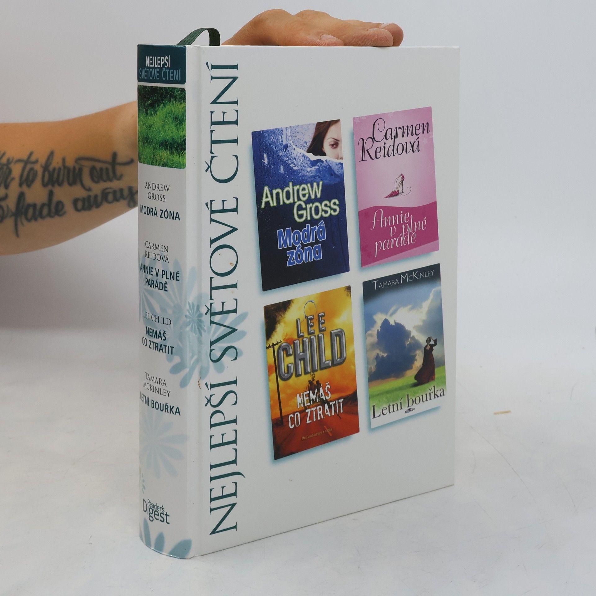 Various authors Nejlepší světové čtení (Modrá zóna, Annie v plné parádě, Nemáš co ztratit, Letní bouřka)