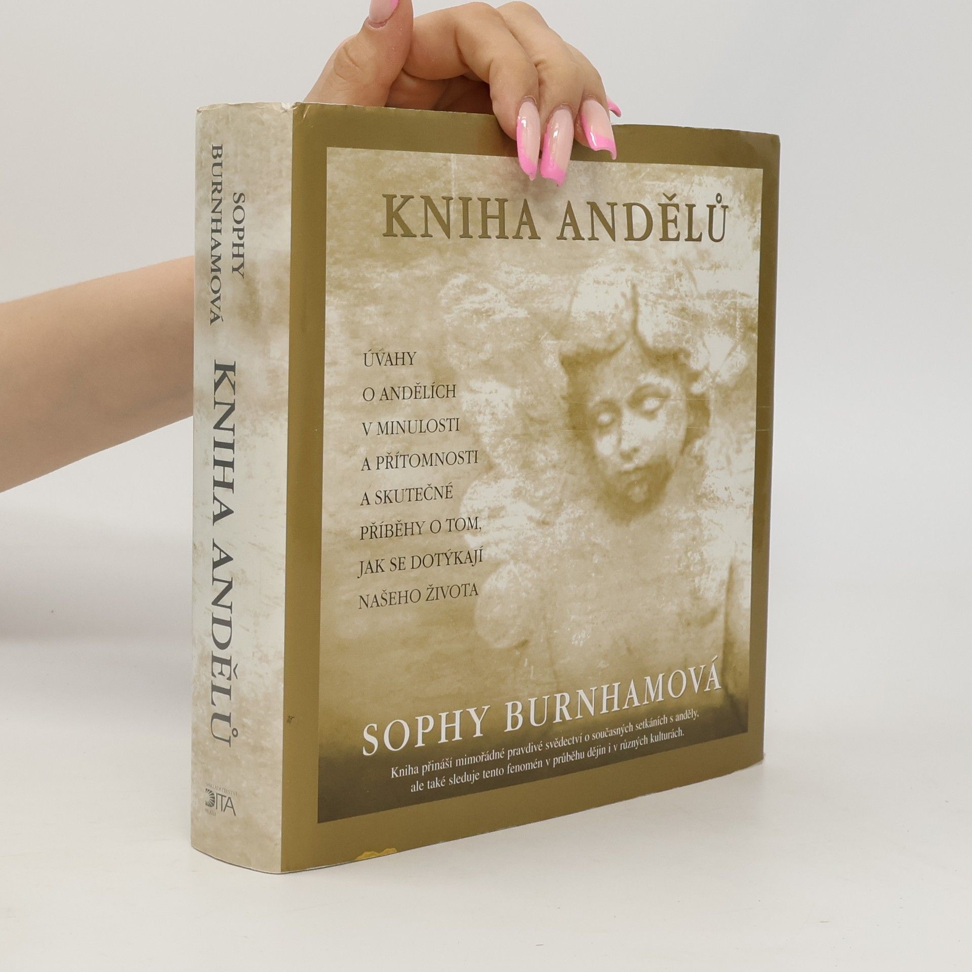Sophy Burnham Kniha andělů : úvahy o andělích v minulosti a přítomnosti a skutečné příběhy o tom, jak se dotýkají našeho života