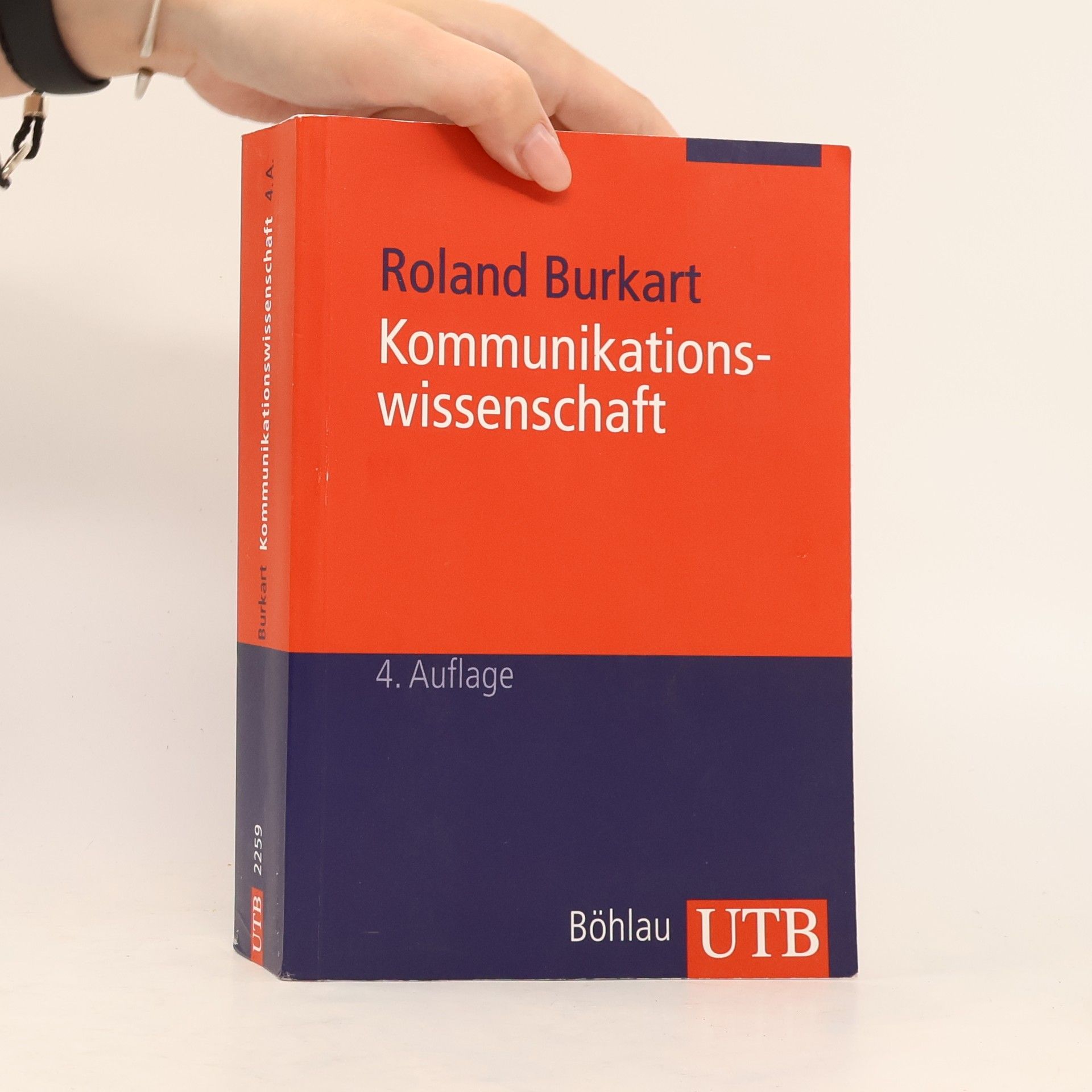 Roland Burkart Kommunikationswissenschaft