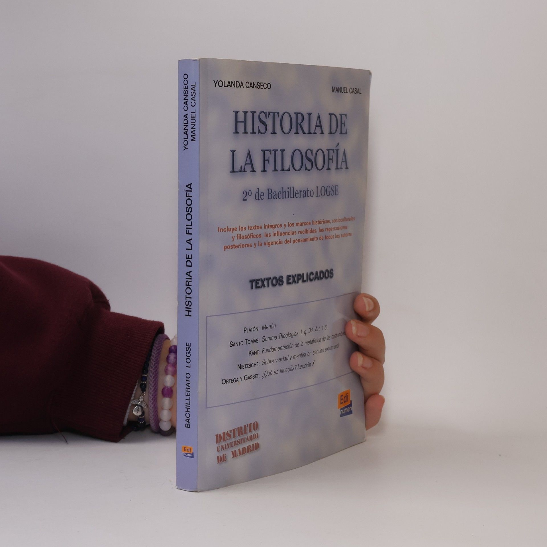 Yolanda Canseco Redondo Historia de la filosofía