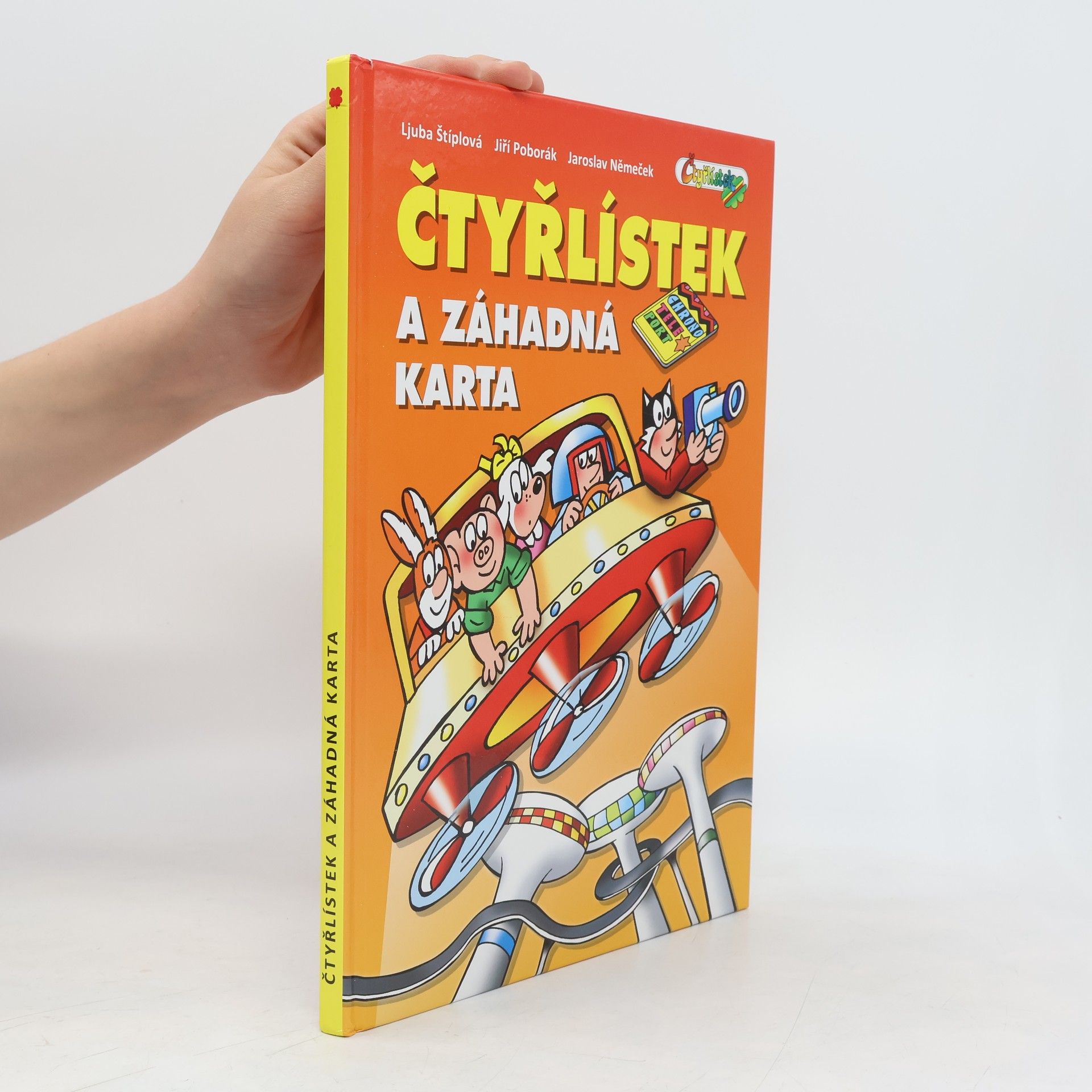 Ljuba Štíplová Čtyřlístek a záhadná karta