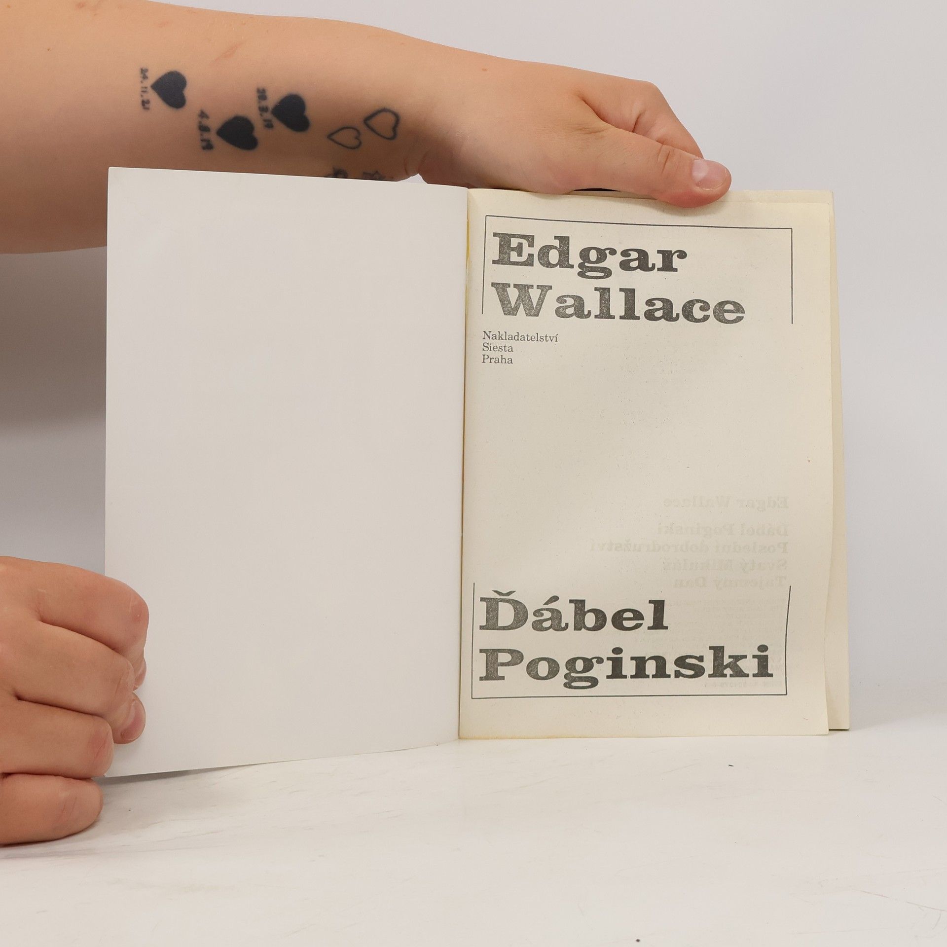 Edgar Wallace Ďábel Poginski