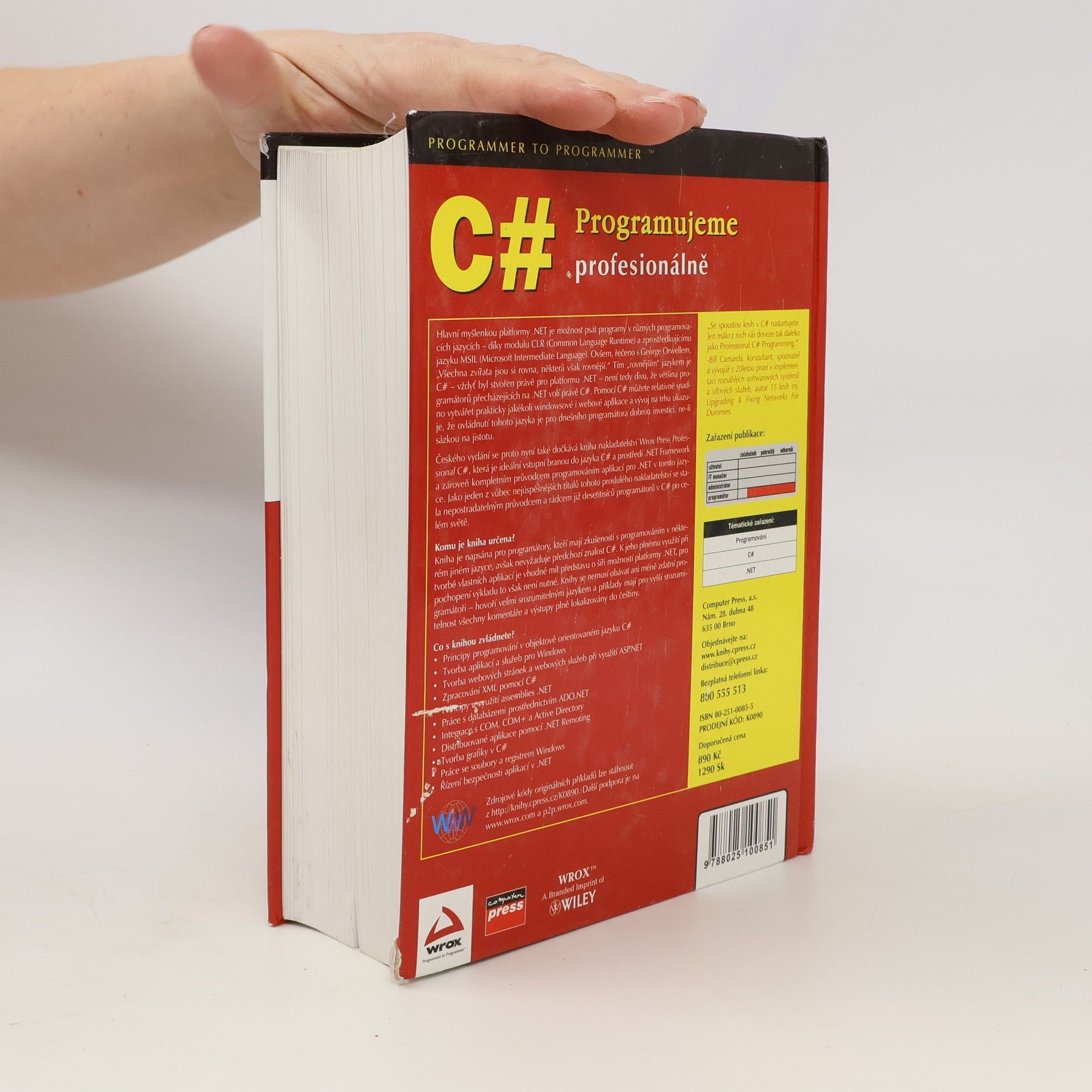Simon J. Robinson C# : programujeme profesionálně