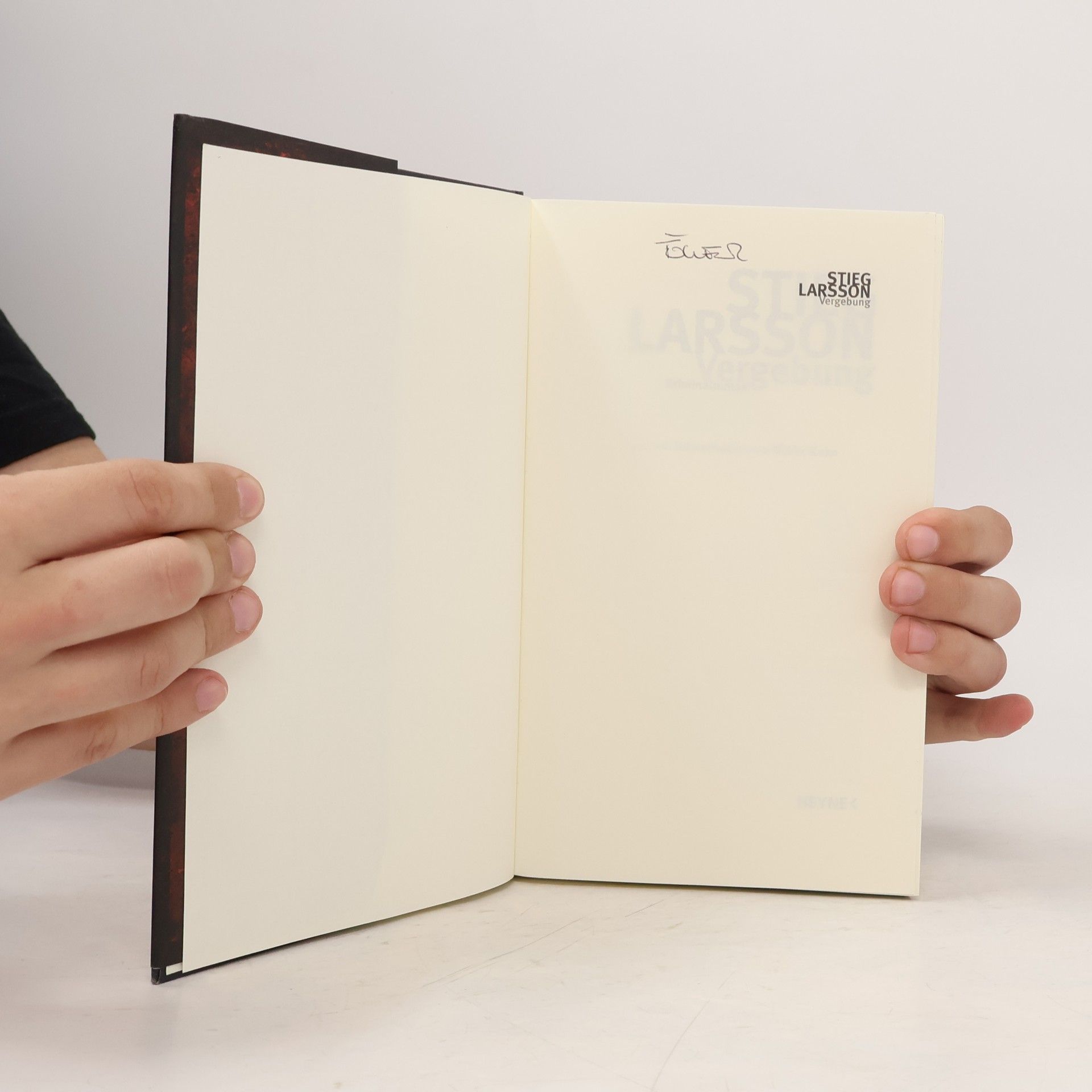 Stieg Larsson Vergebung
