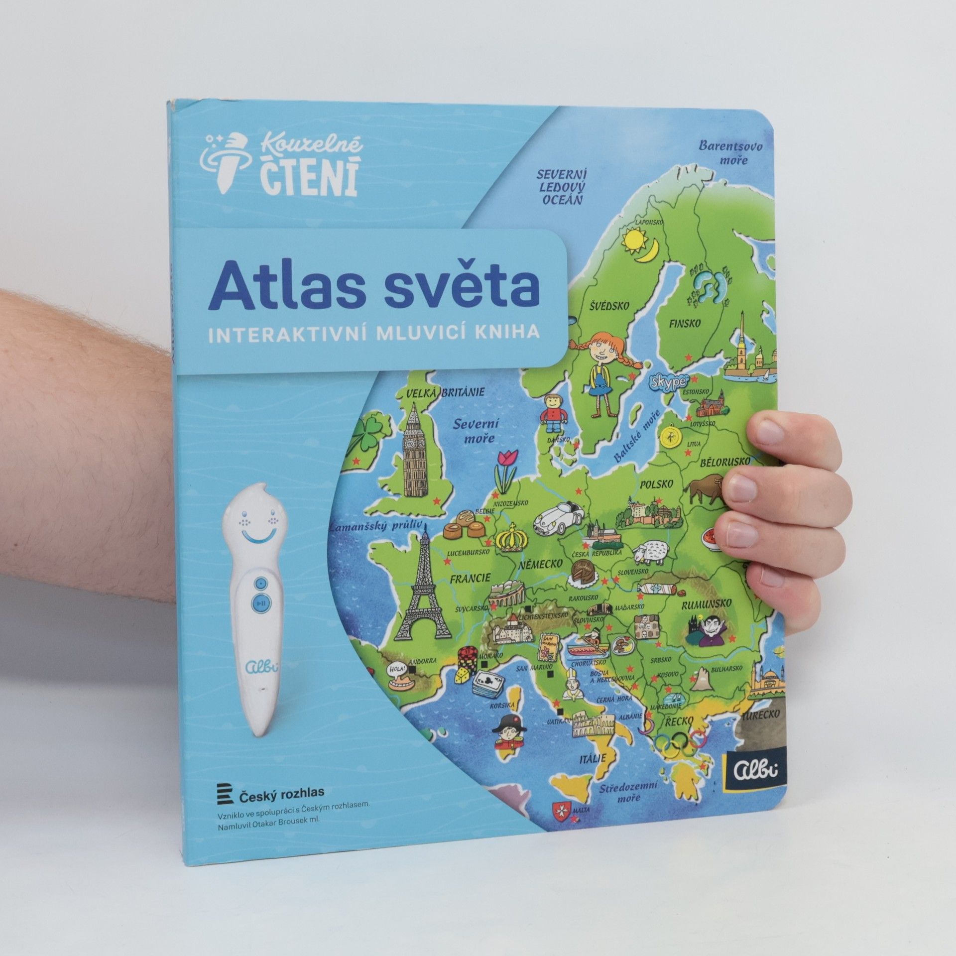 Tereza Kocová Atlas světa. Interaktivní mluvící kniha