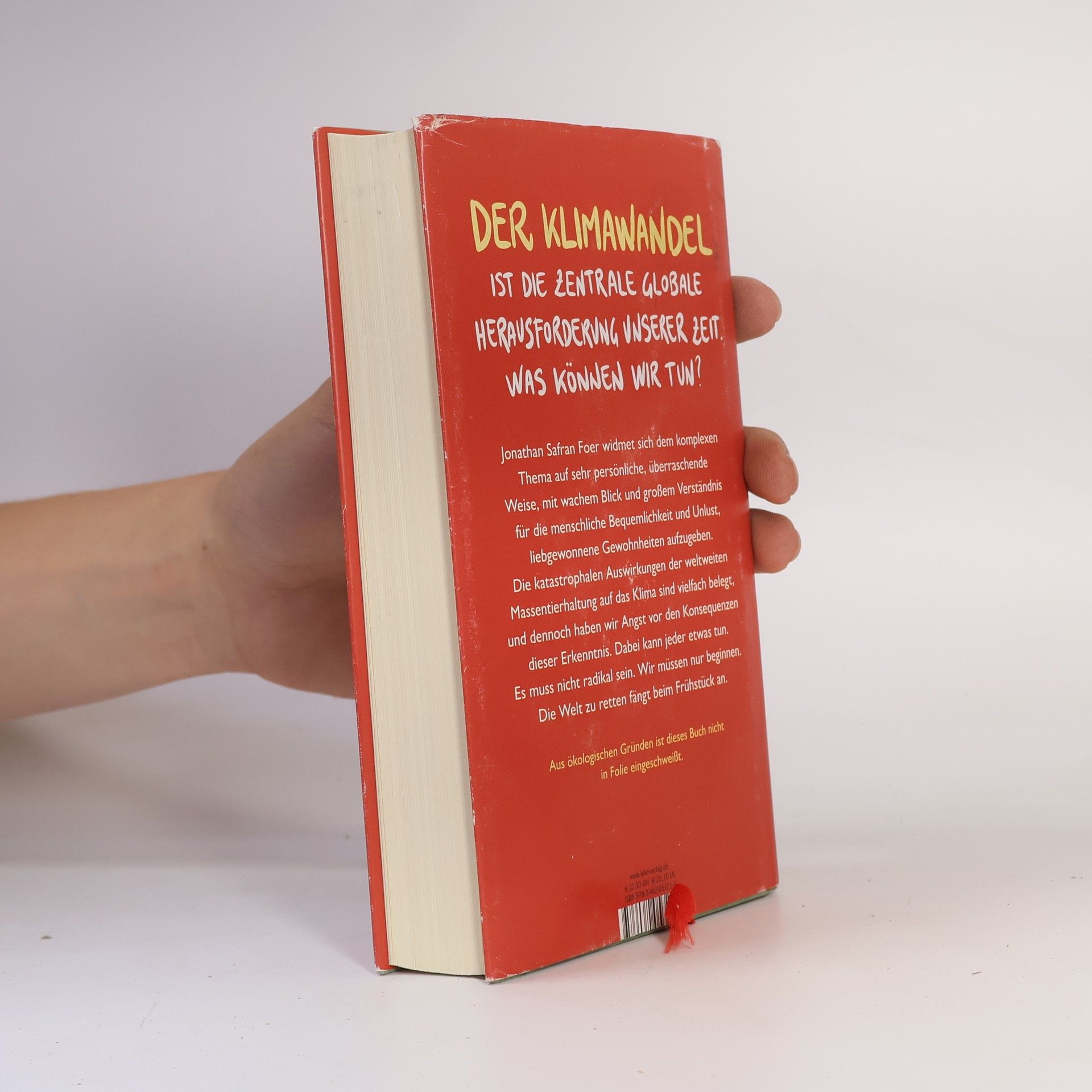 Jonathan Safran Foer Wir sind das Klima!