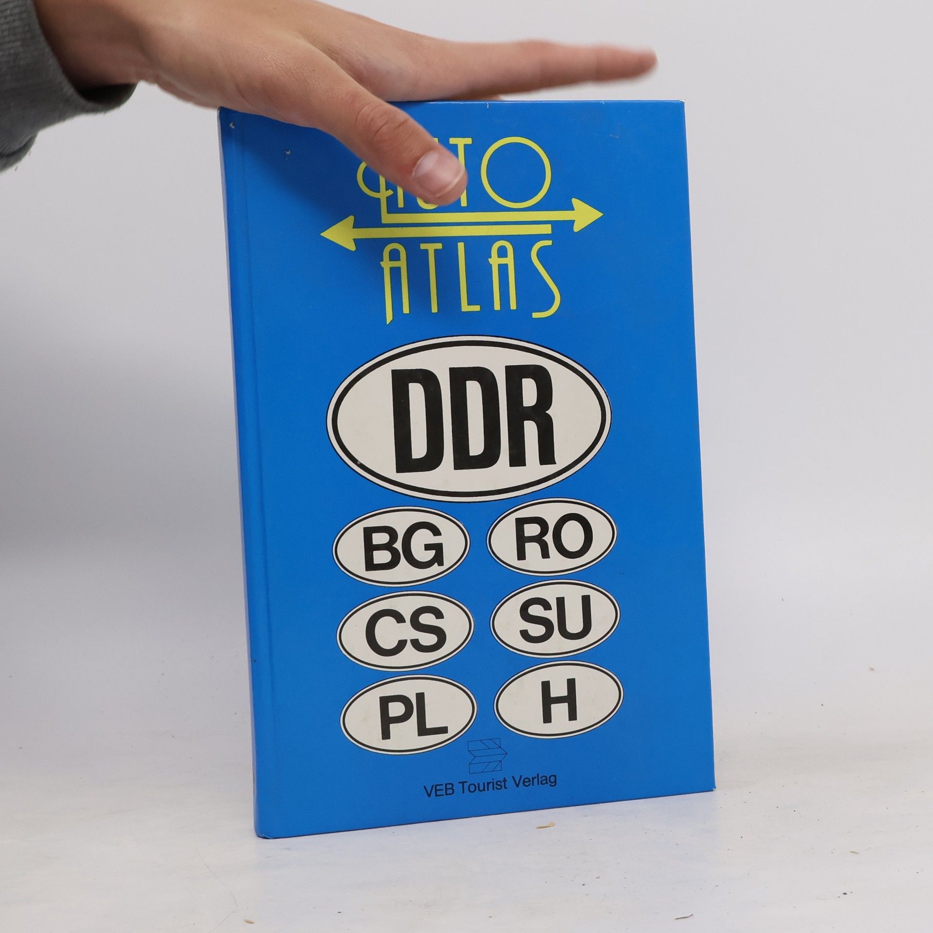 Joachim Bahrmann Autoatlas Deutsche Demokratische Republik