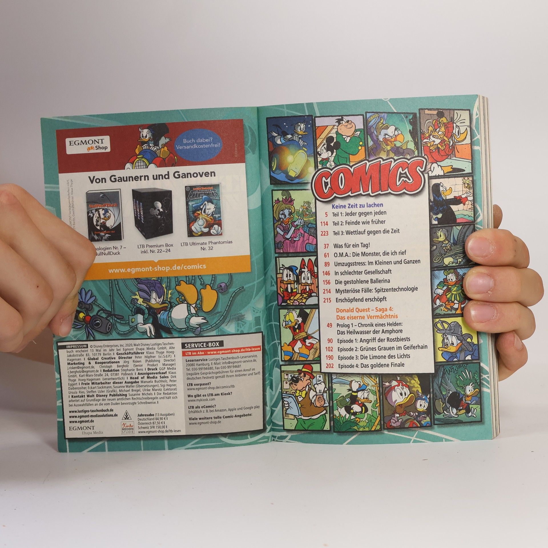 Walt Disney Lustiges Taschenbuch 531. Keine Zeit zu lachen