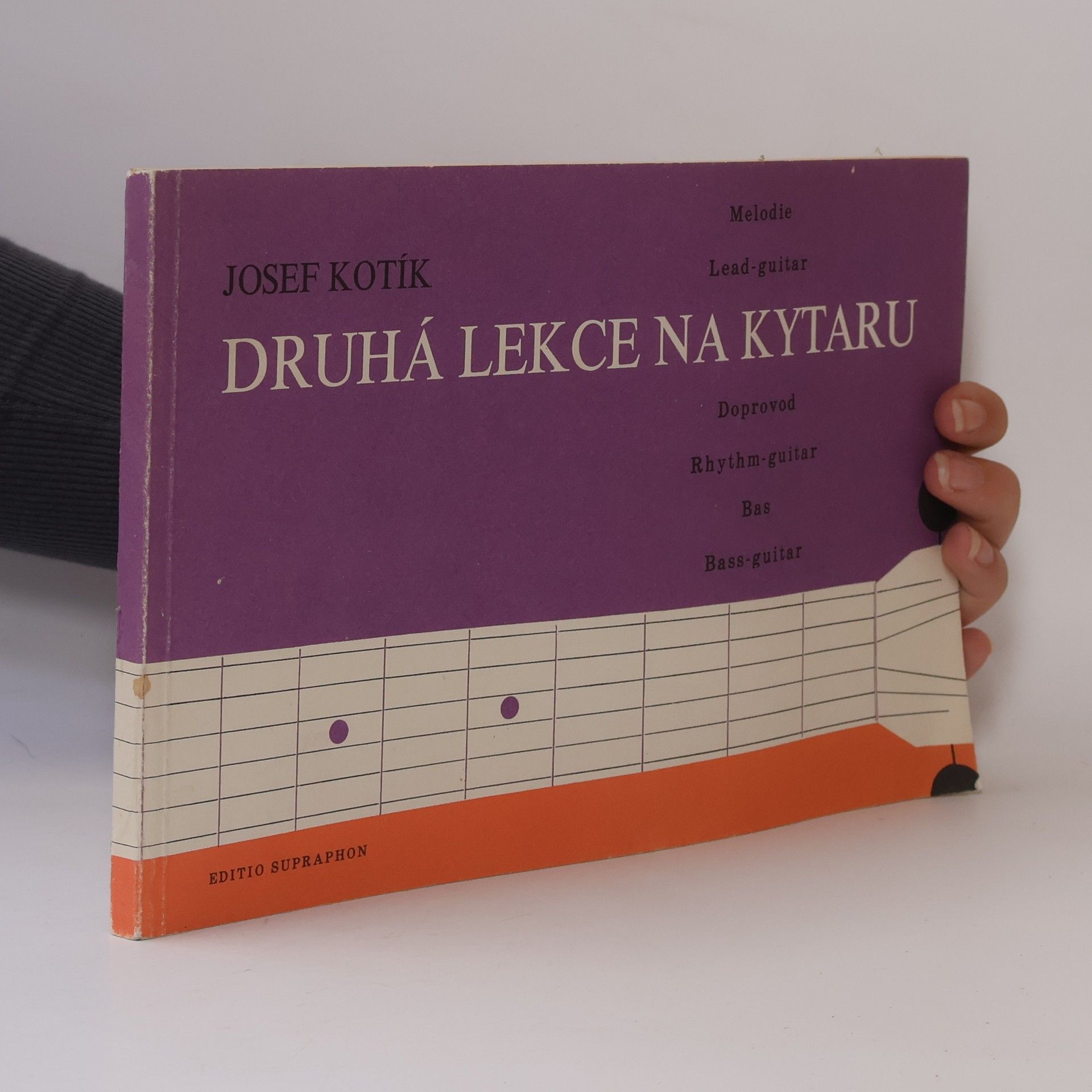 Josef Kotík Druhá lekce na kytaru