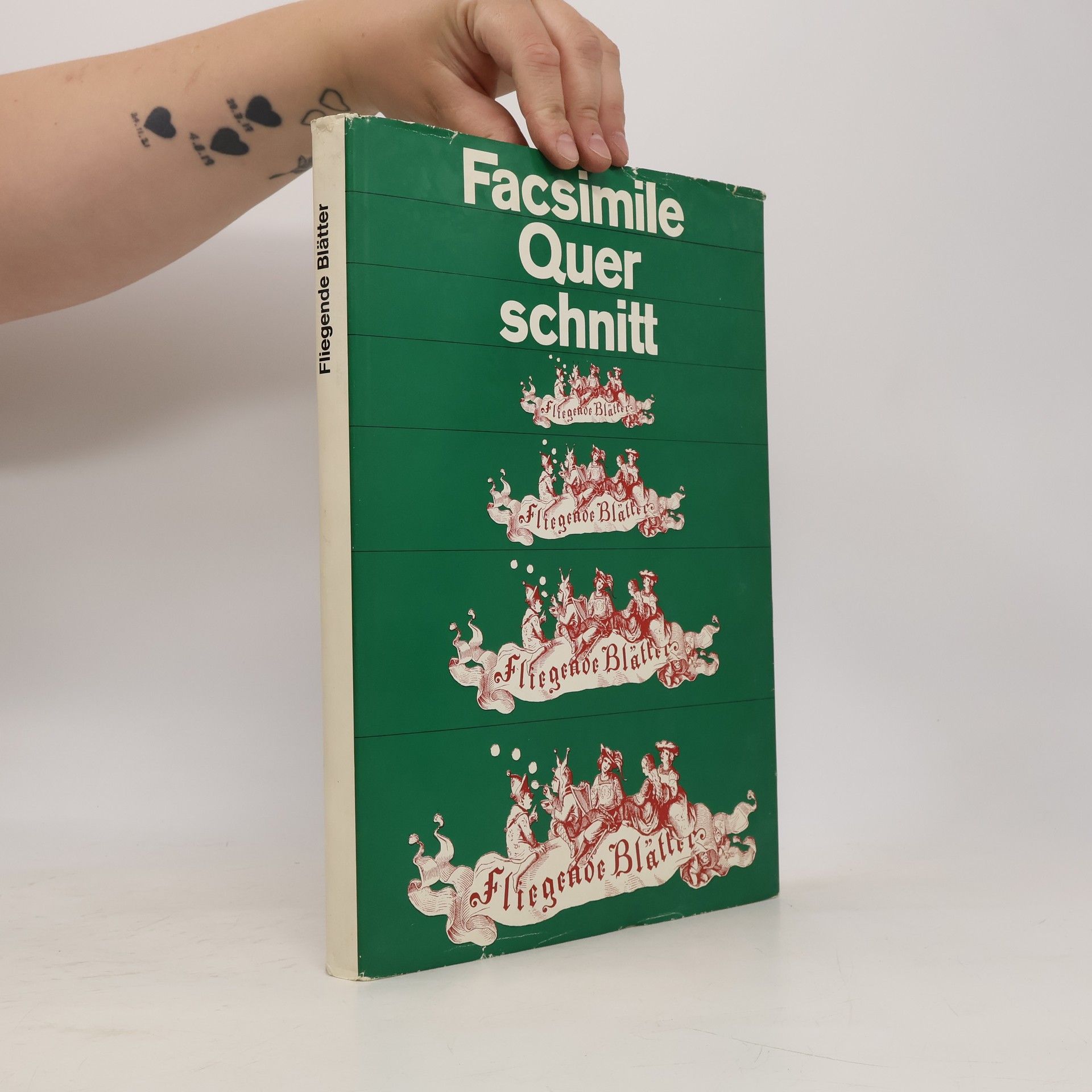 Fliegende Blätter Facsimile Quer schnitt