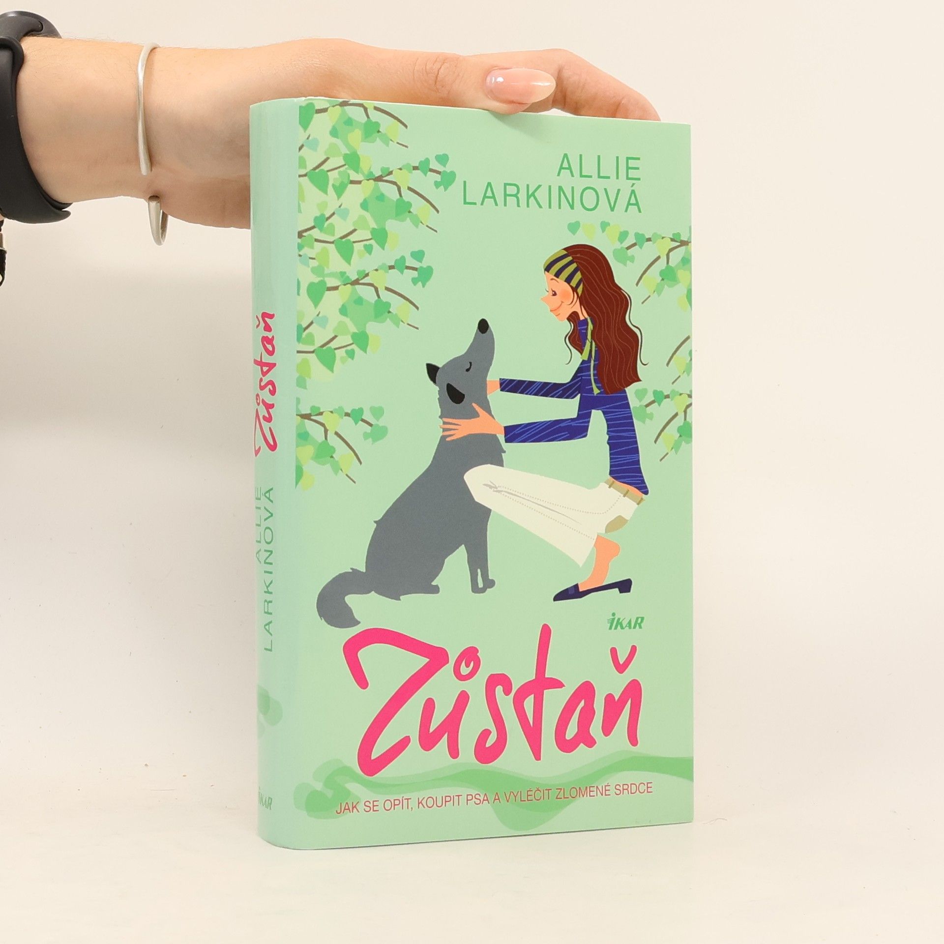 Allie Larkin Zůstaň. Jak se opít, koupit psa a vyléčit zlomené srdce