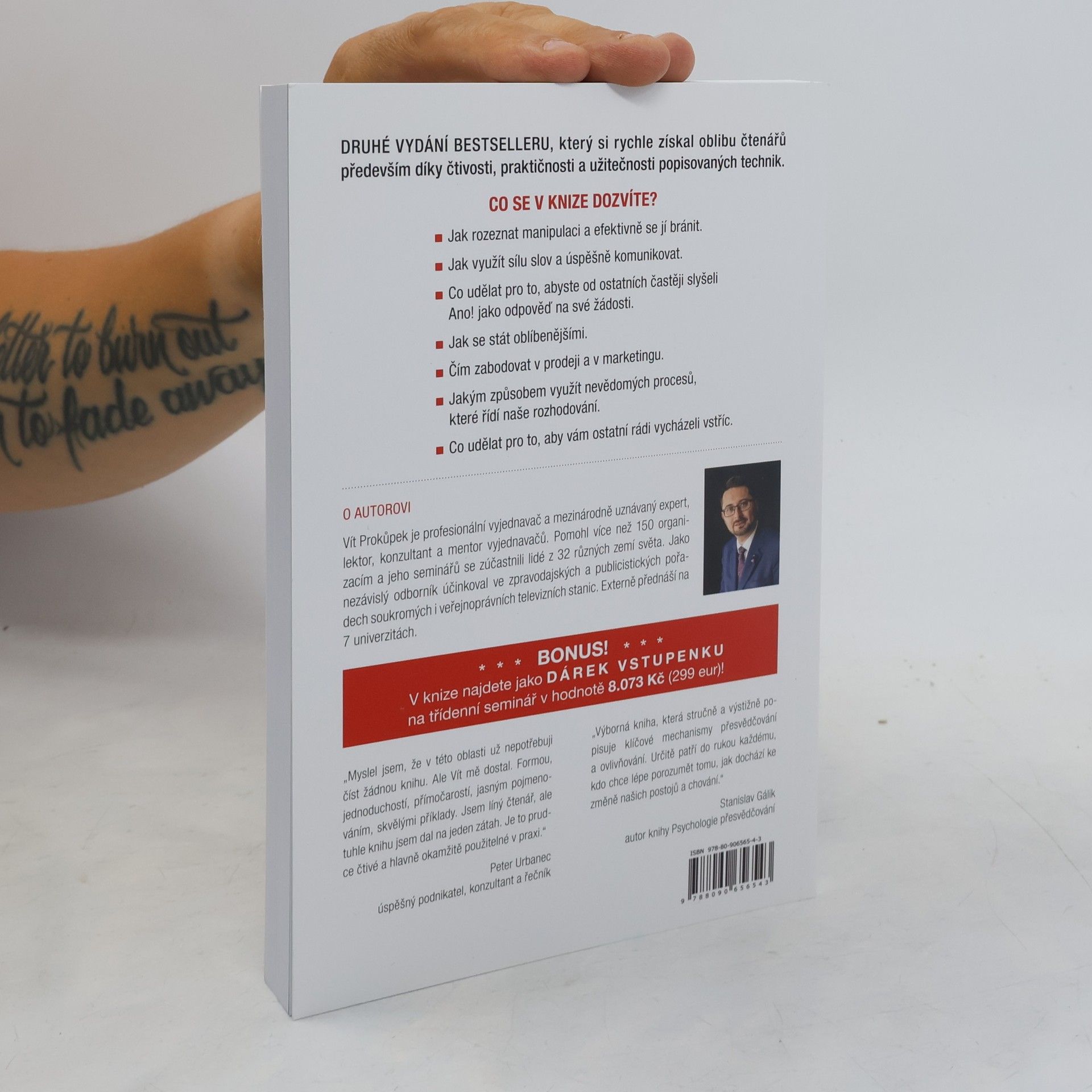 Vít Prokůpek Psychologie ovlivňování. 99 tipů pro zvýšení vaší přesvědčivosti
