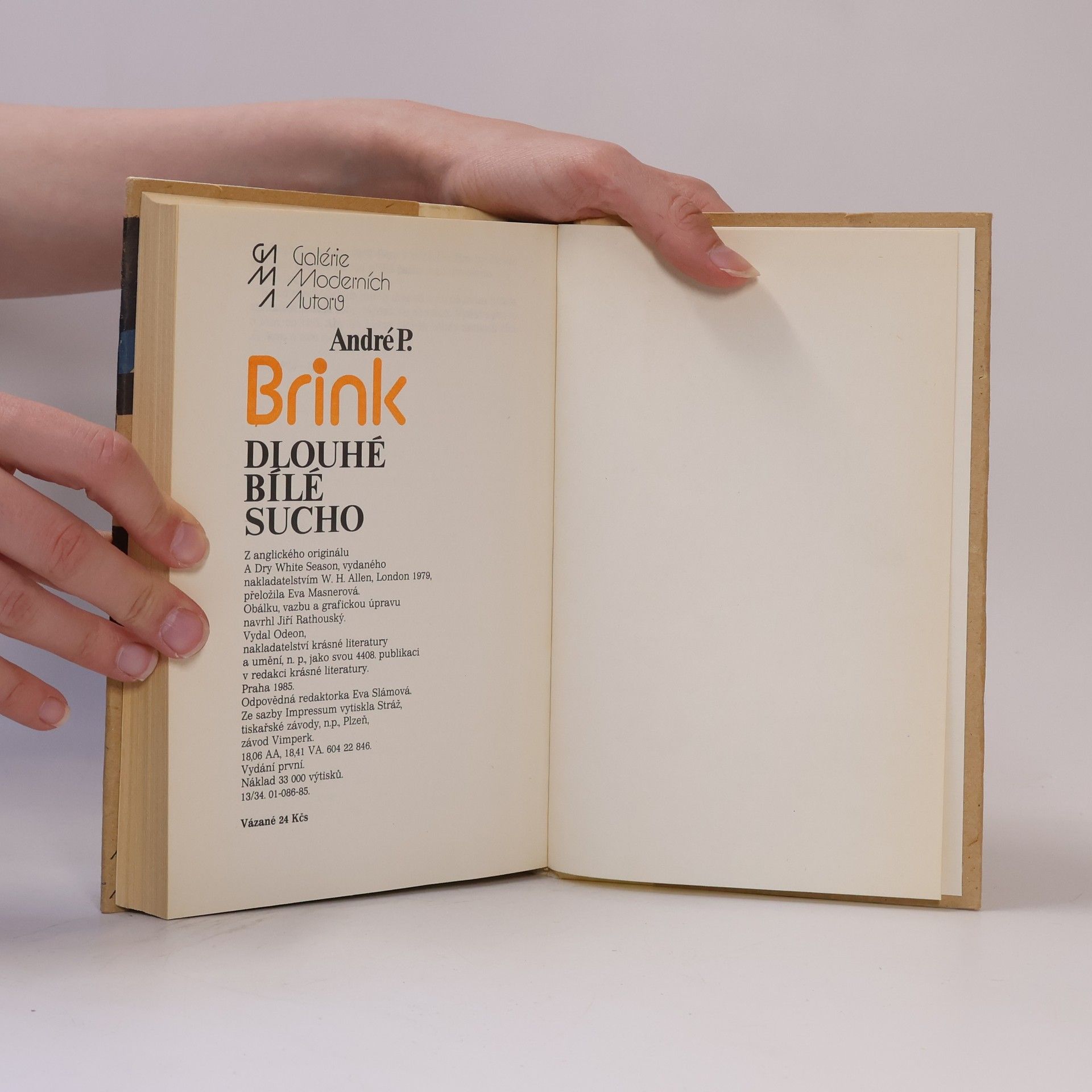 André Brink Dlouhé bílé sucho