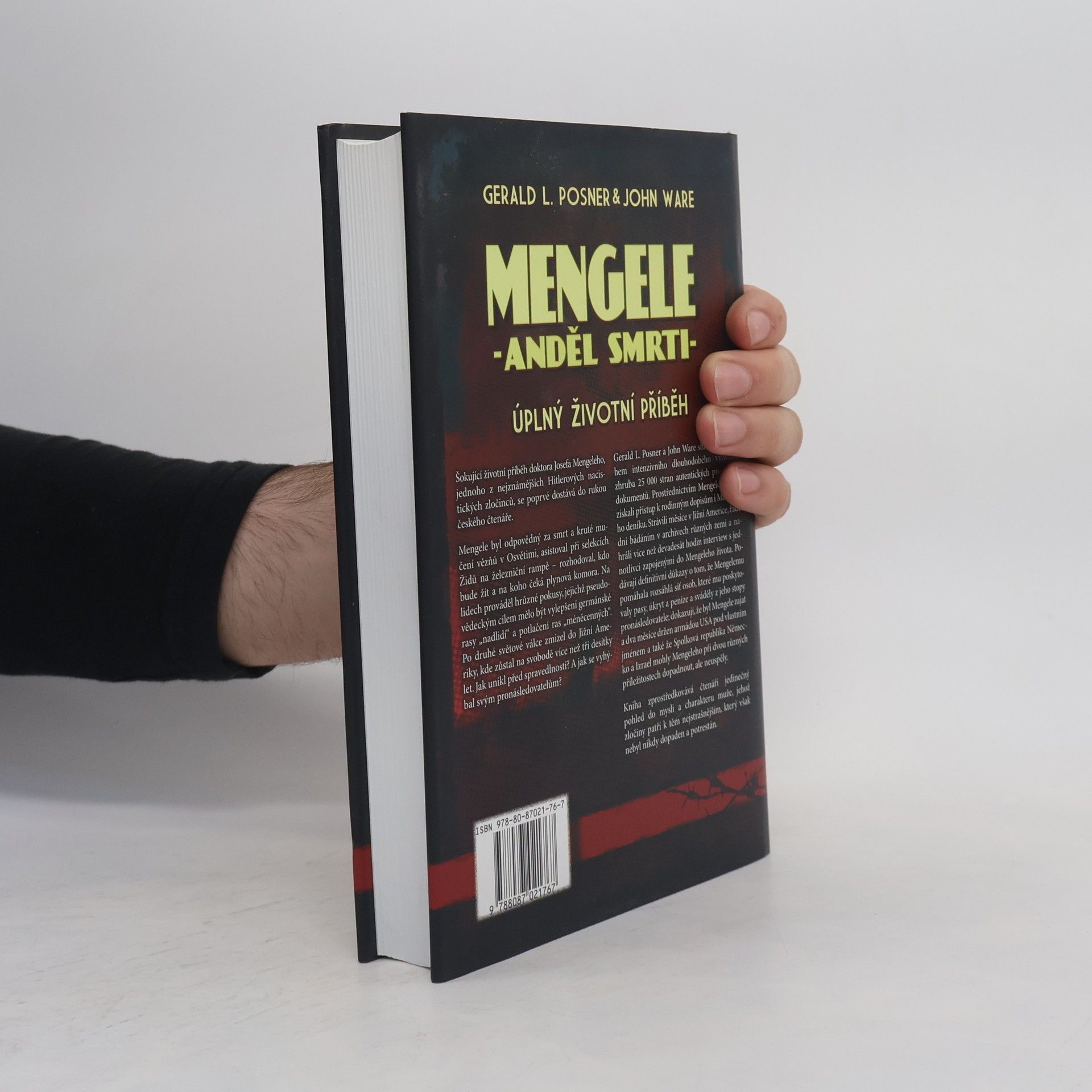 Gerald Posner Mengele - anděl smrti
