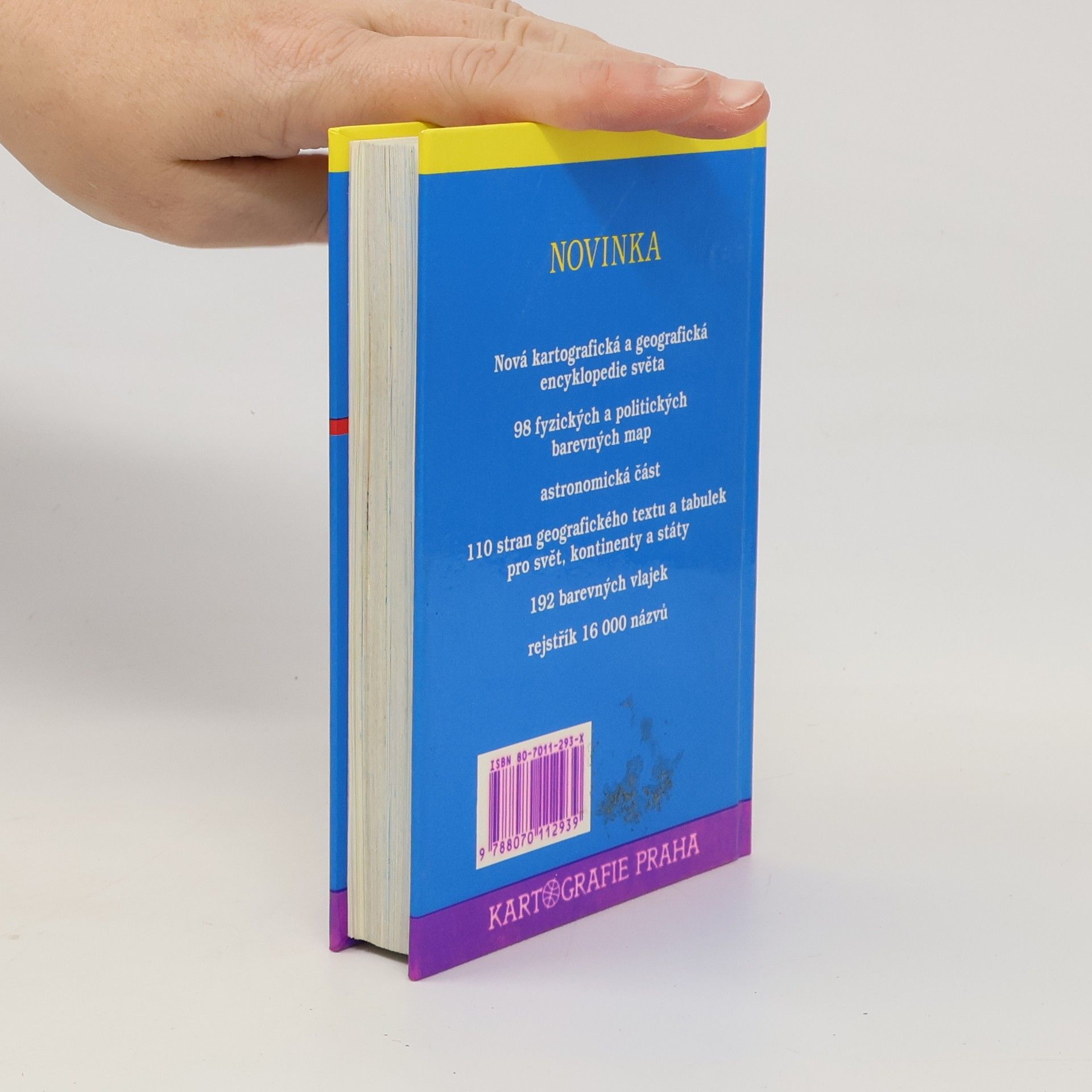 Collectif d'auteurs Kapesní atlas světa