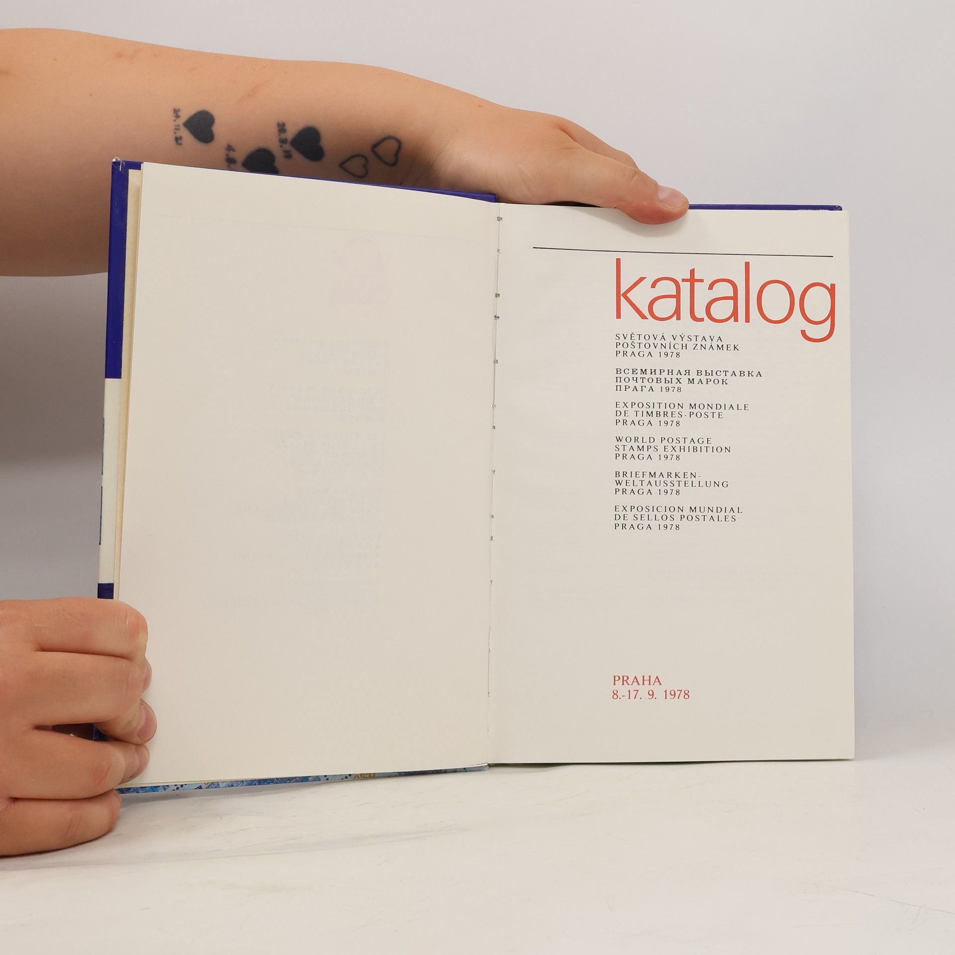 Vítězslav Houška Katalog. Světová výstava poštovních známek Praga 1978