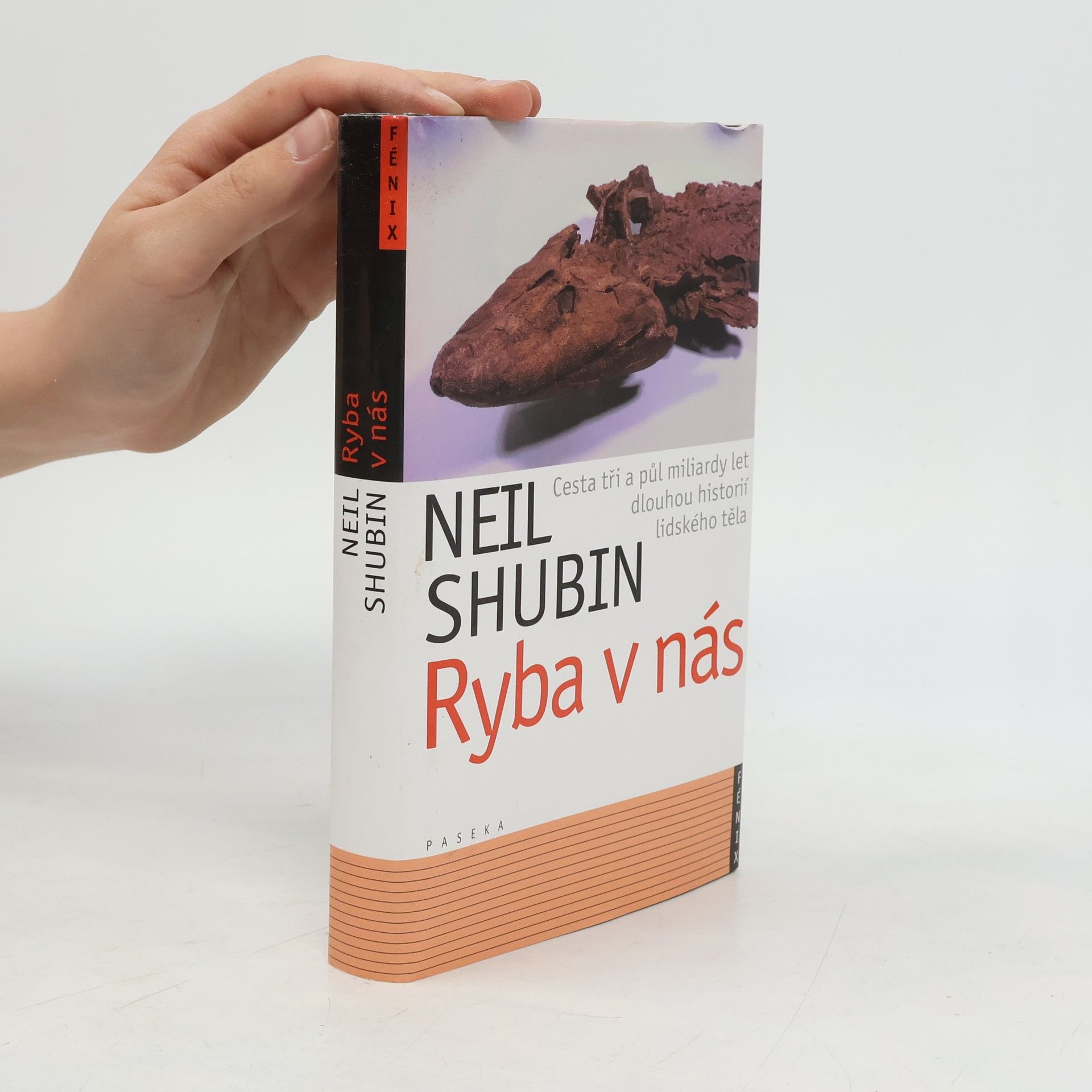 Neil Shubin Ryba v nás: Cesta tři a půl miliardy let dlouhou historií lidského těla