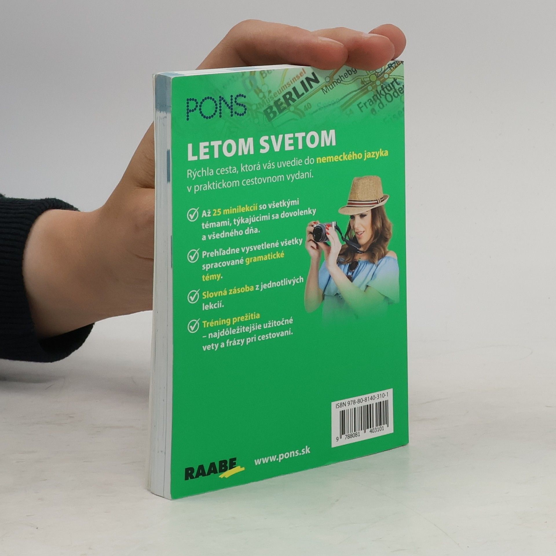 Leoni Röhr PONS letom svetom po nemecky - mini jazykový kurz
