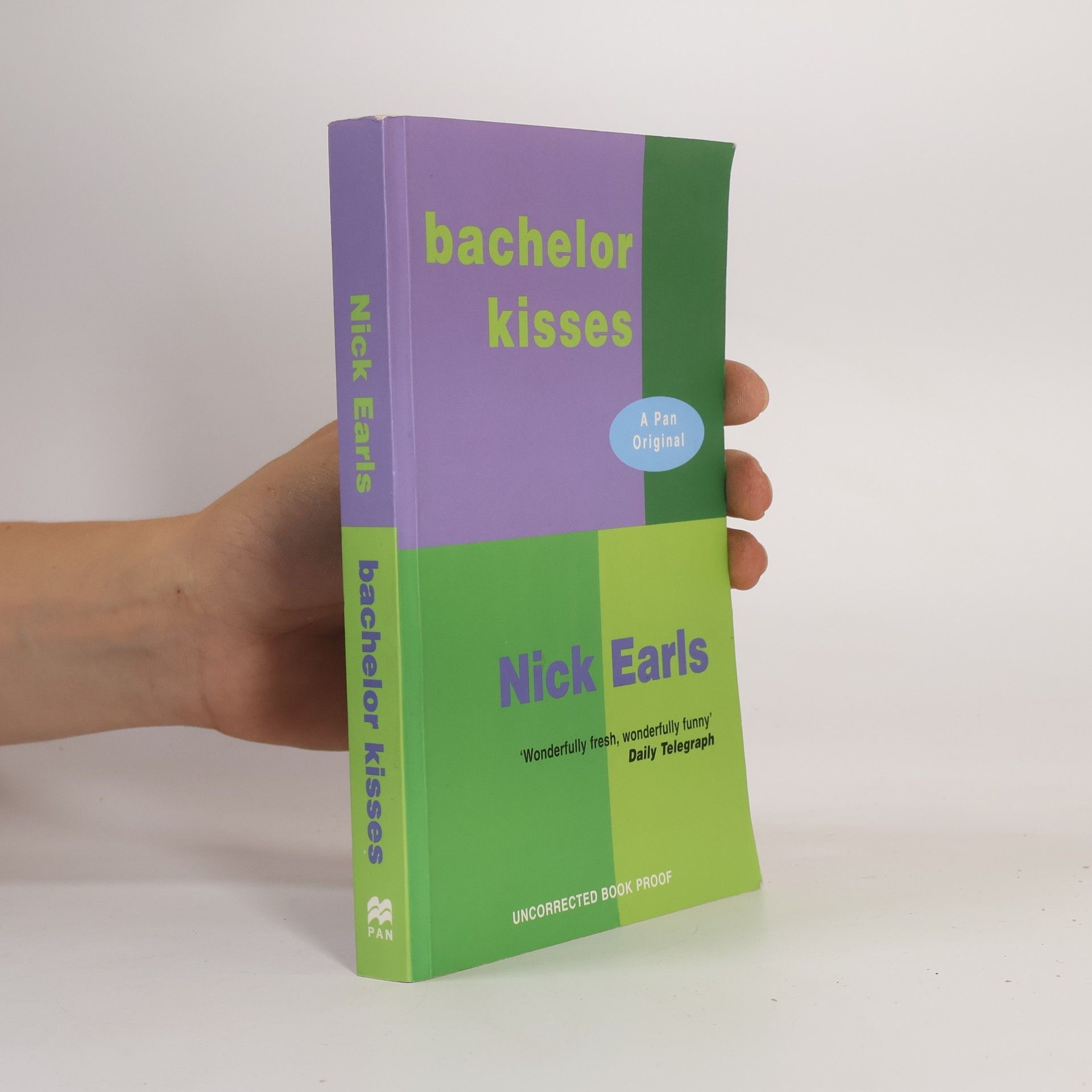 Nick Earls Bachelor kisses
