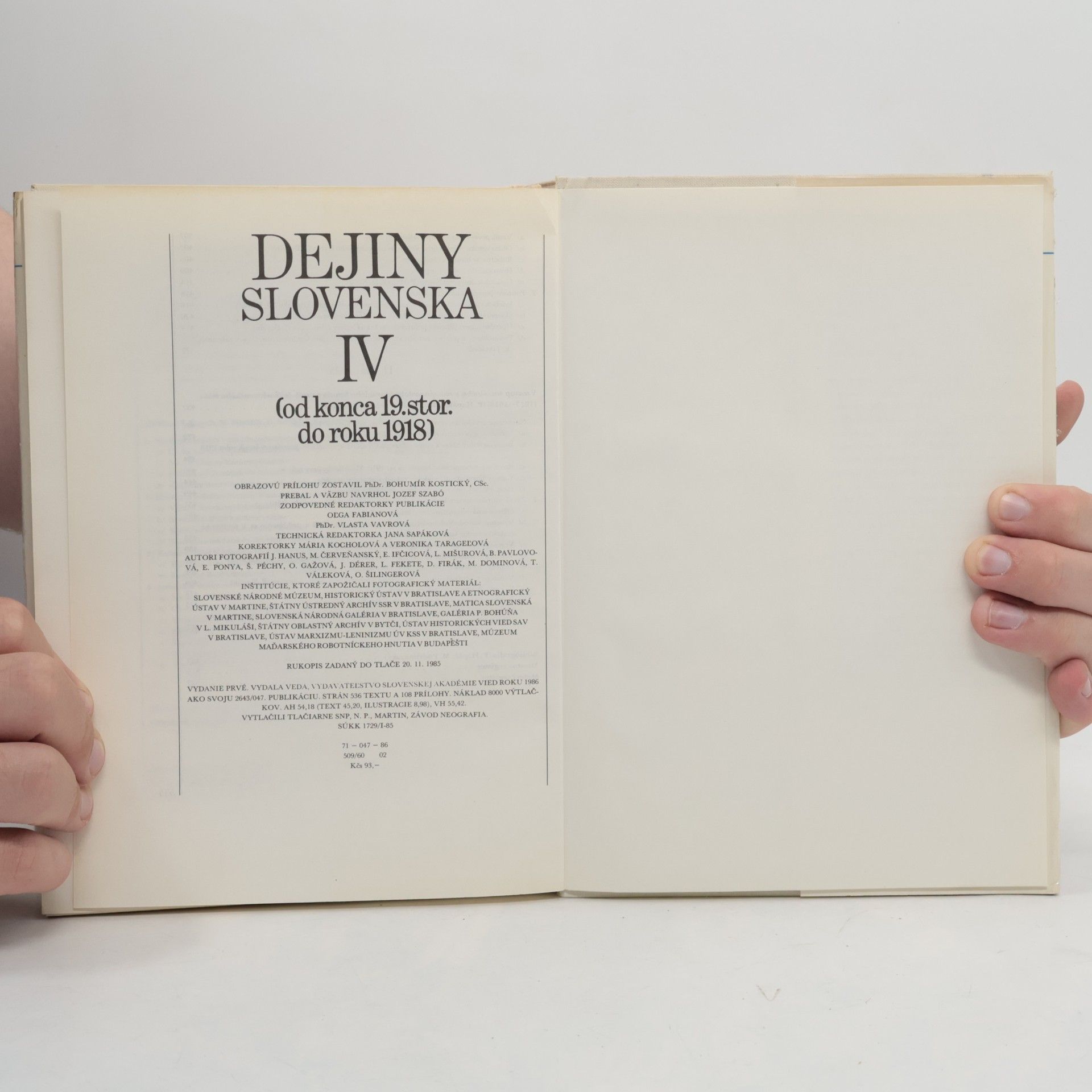 Autorenkollektiv Dejiny Slovenska IV