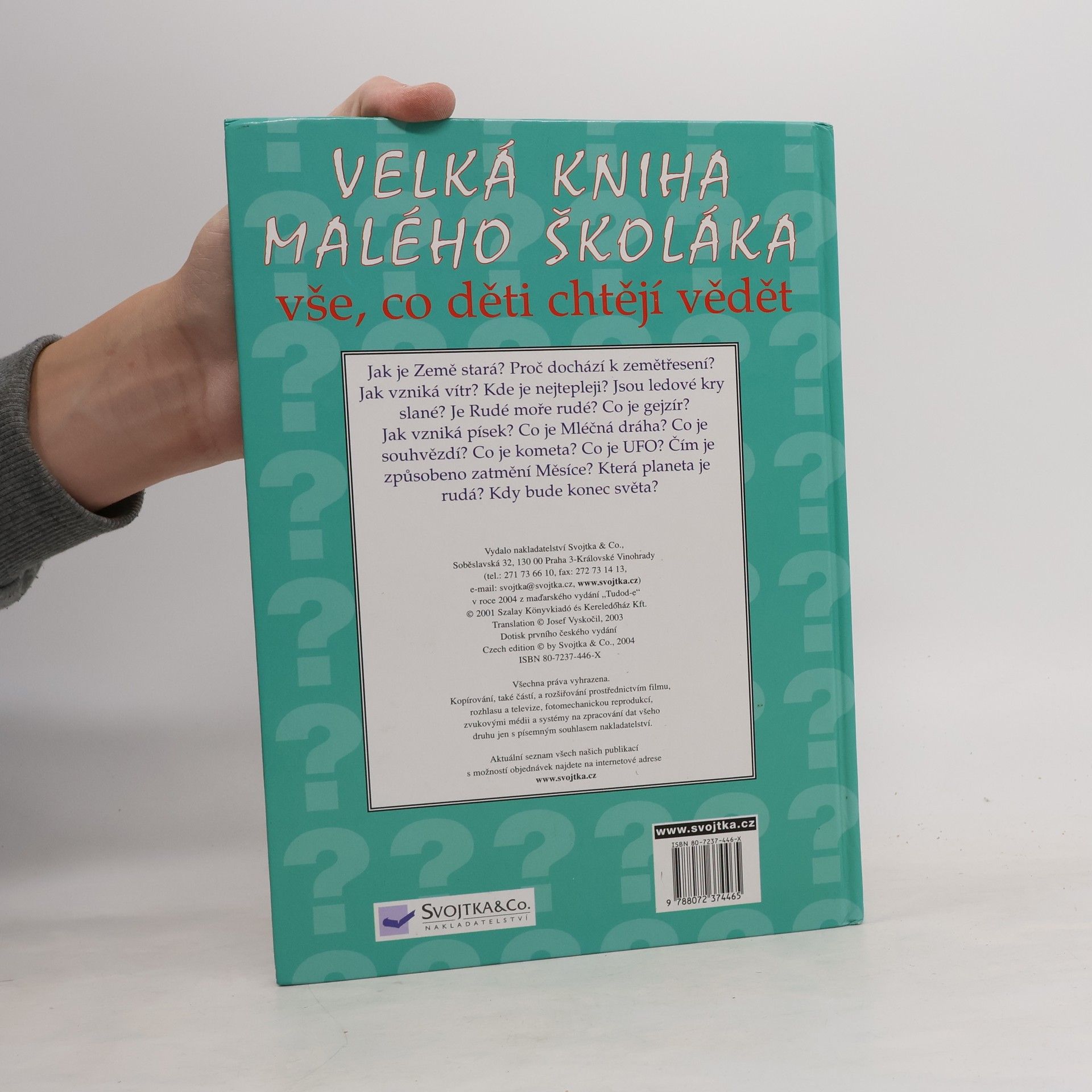 Auteurscollectief Velká kniha malého školáka : vše, co děti chtějí vědět