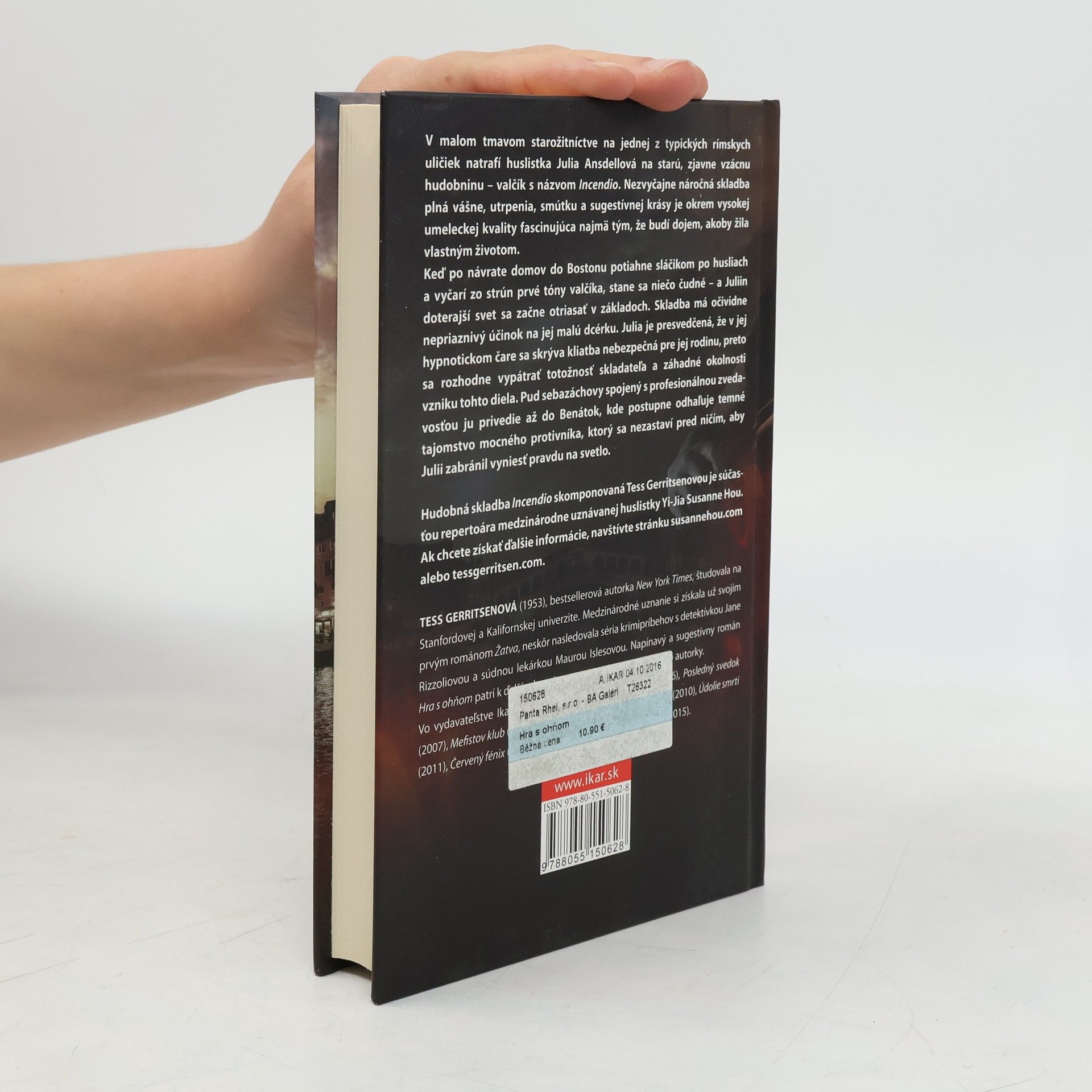 Tess Gerritsen Hra s ohňom