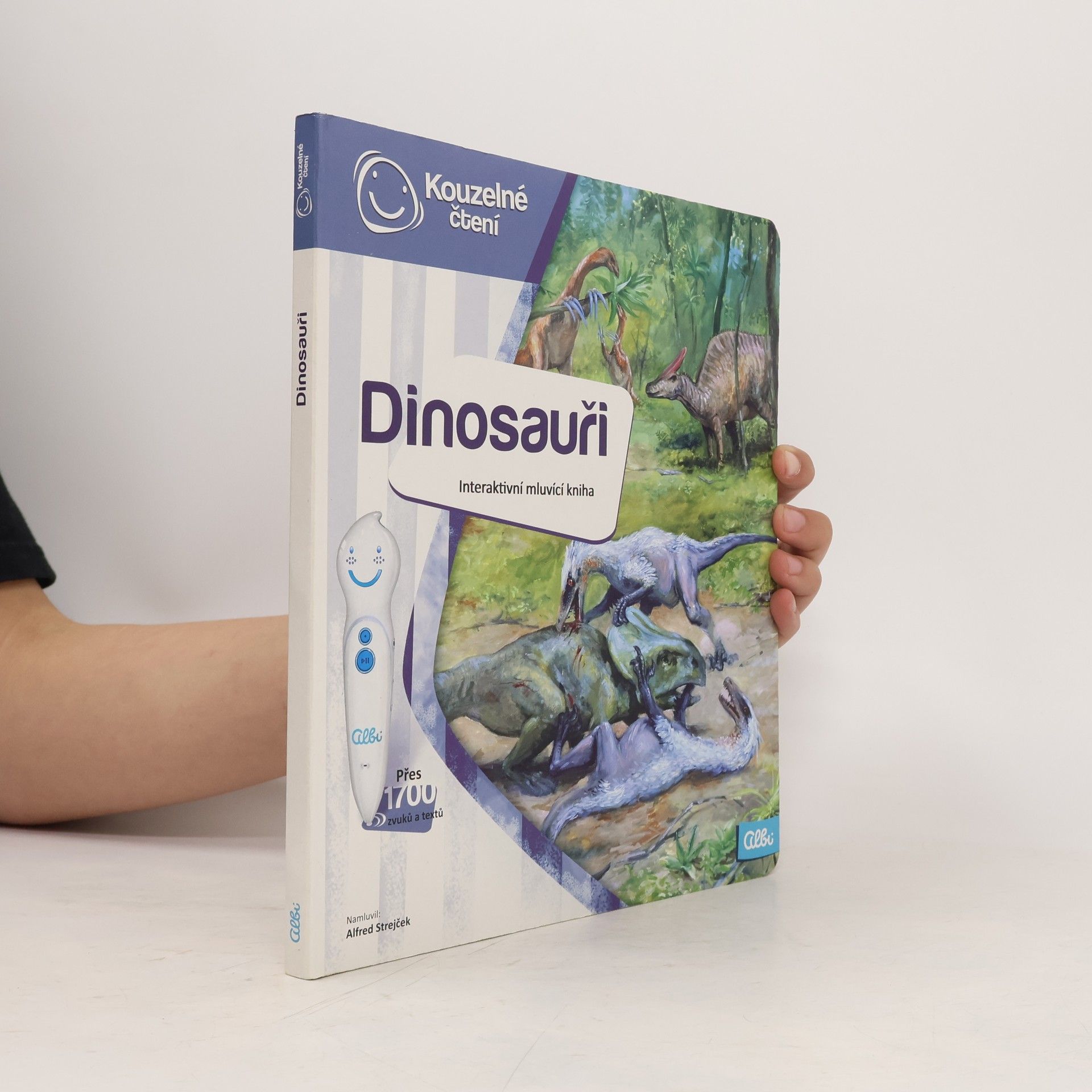 Jan Spěváček Dinosauři. Interaktivní mluvící kniha