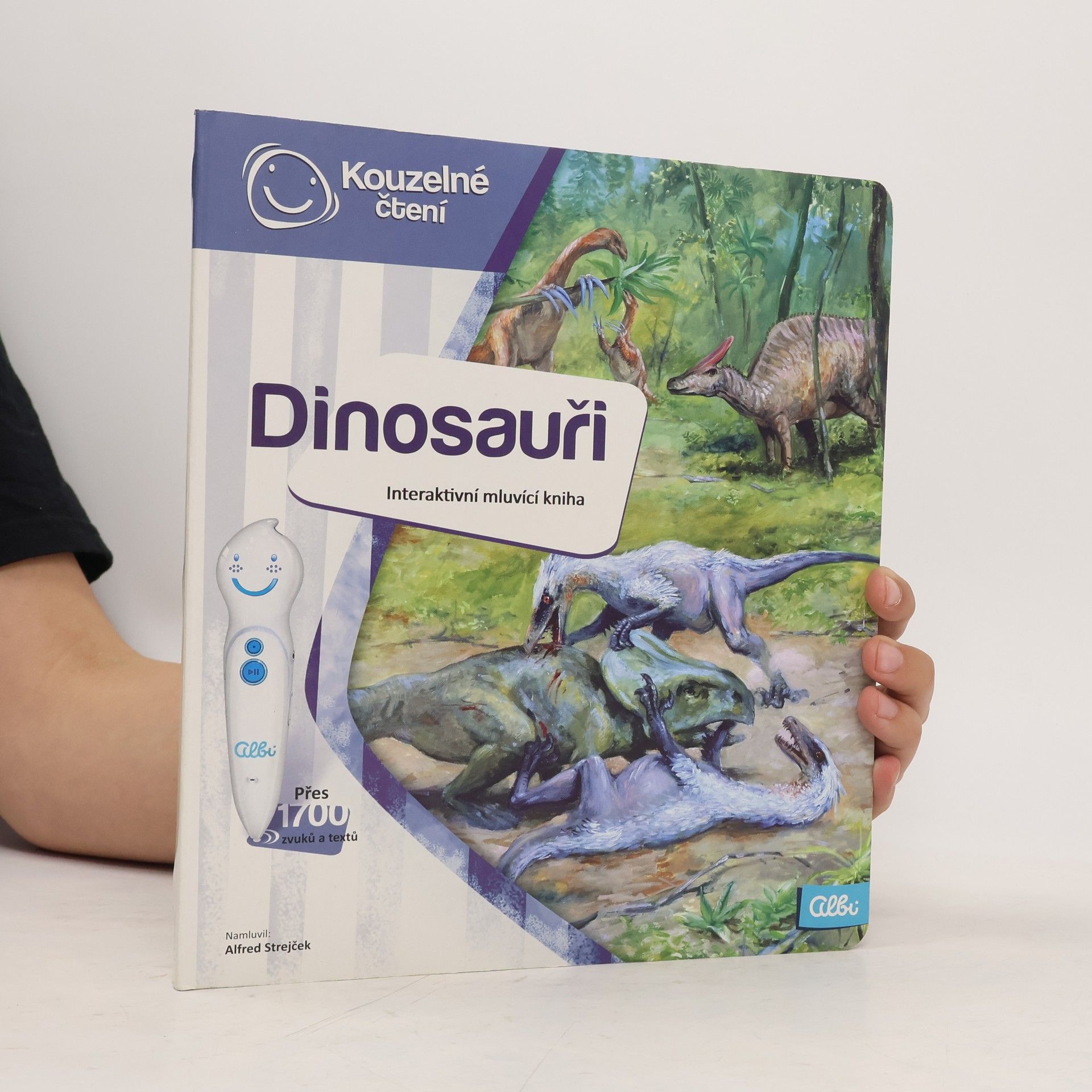 Jan Spěváček Dinosauři. Interaktivní mluvící kniha